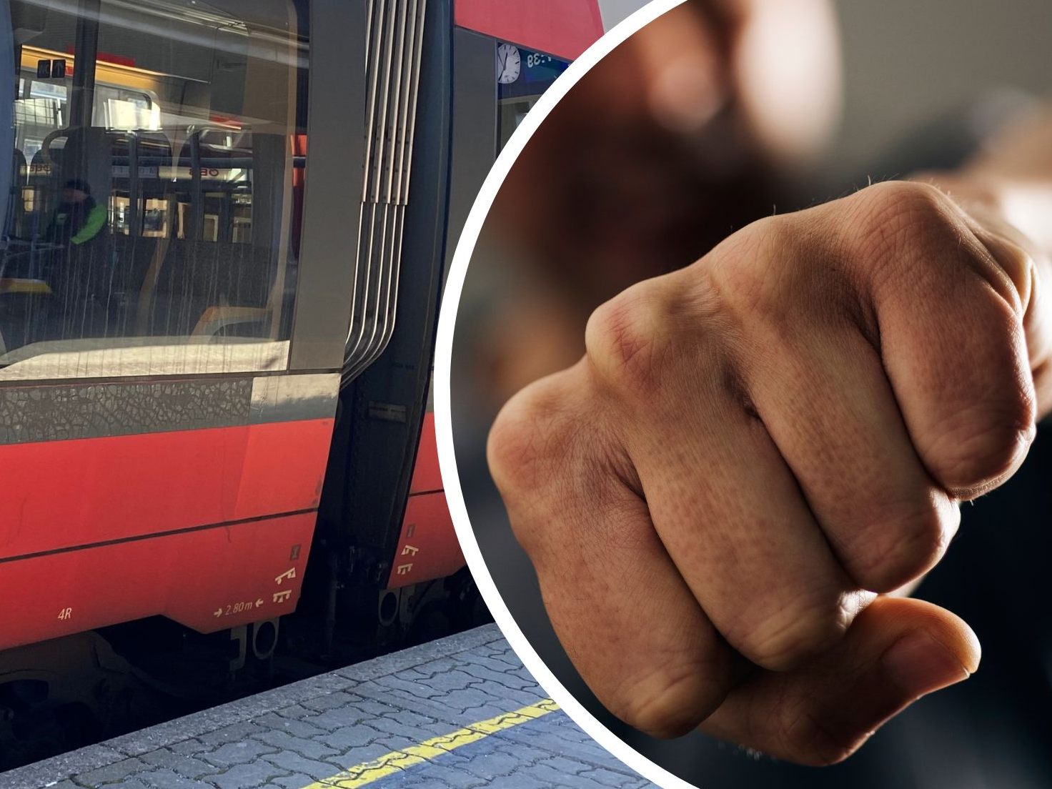Vier Skifahrer am Bahnhof Feldkirch von Jugendlichen angegriffen.