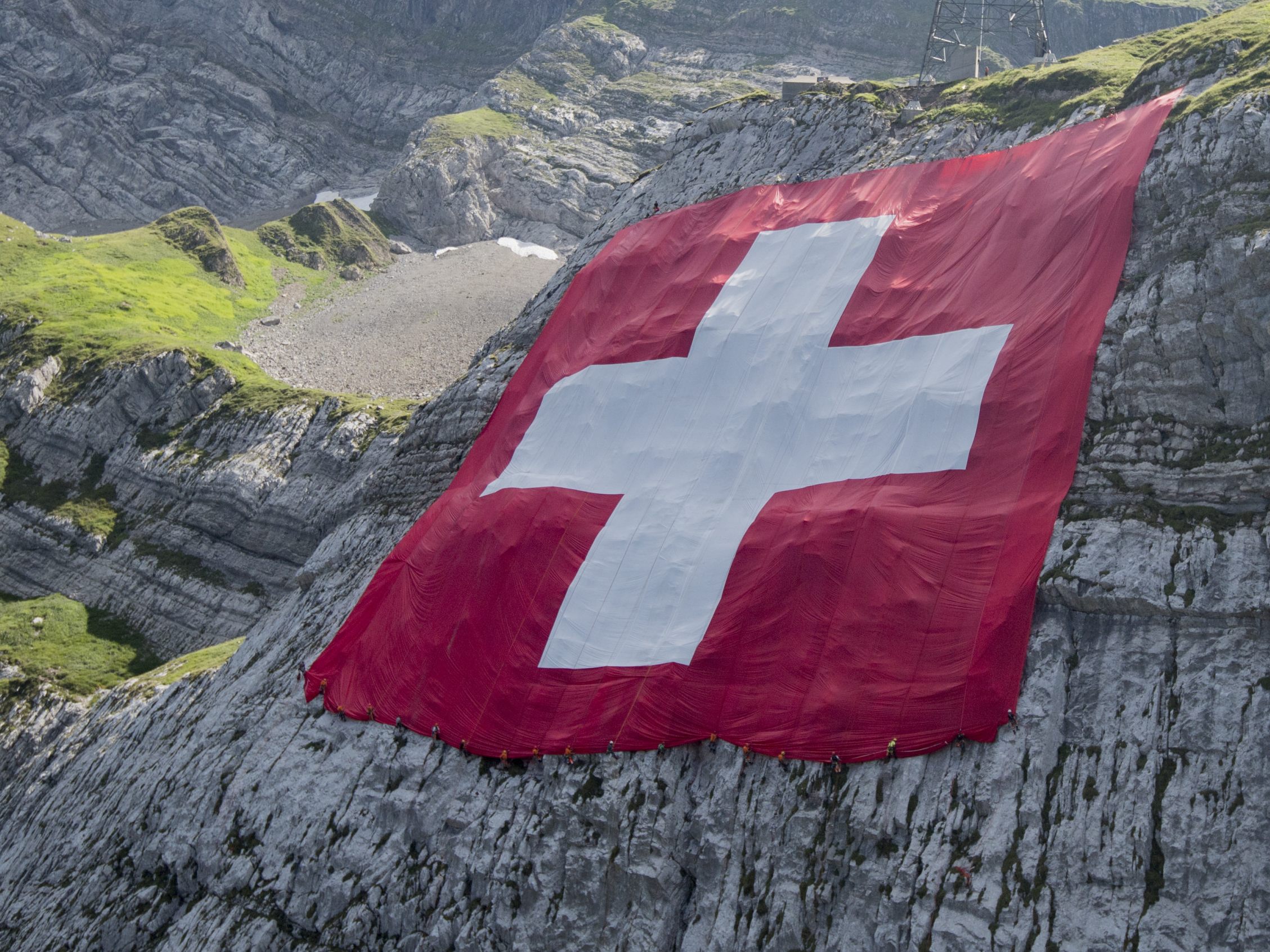 Die Wirtschaft in der Schweiz stagniert.