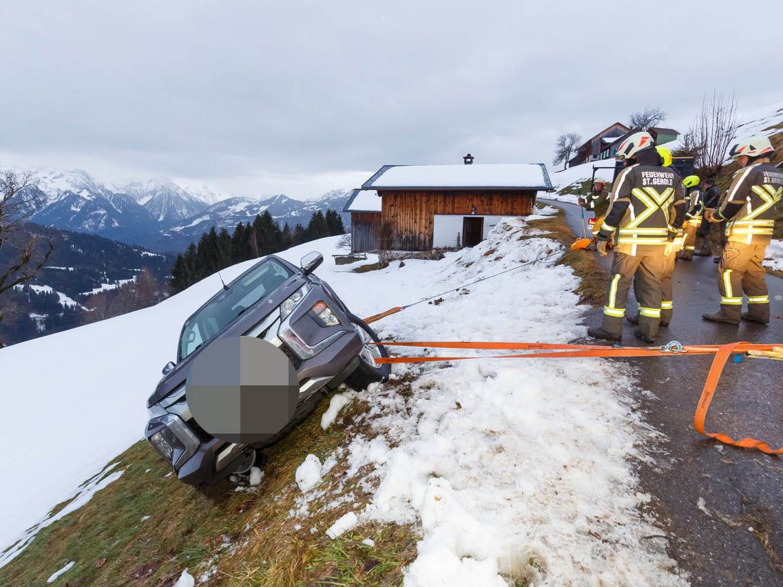 Unfall in St. Gerold.