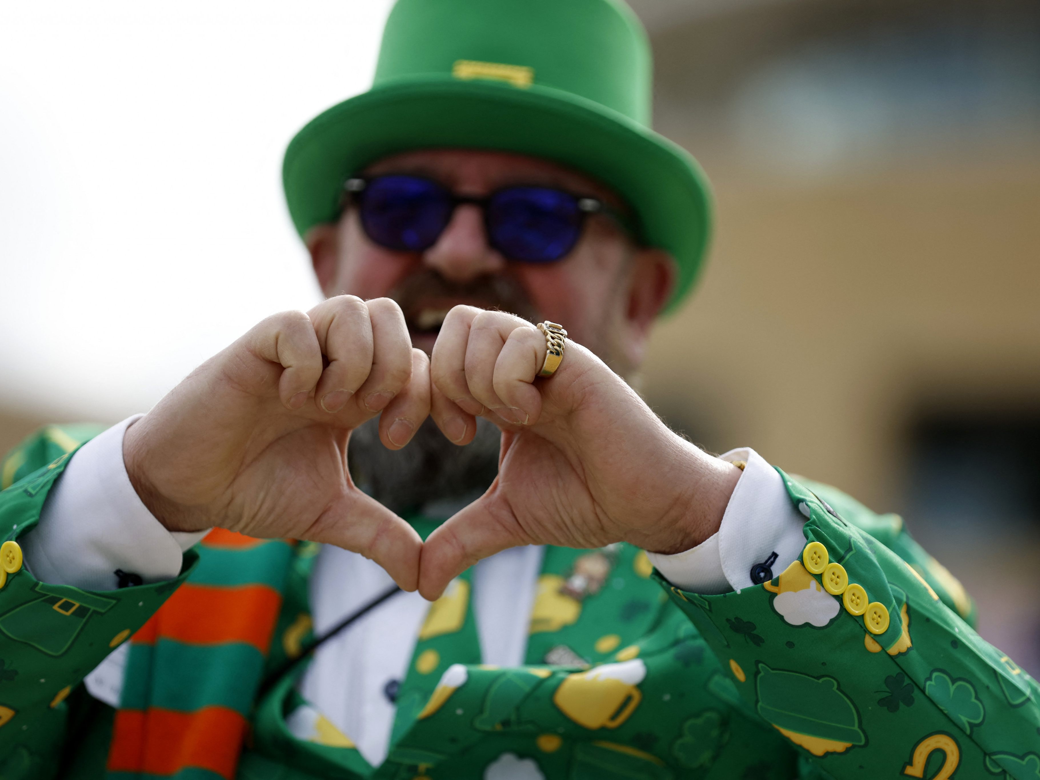 Viel Liebe für Irland am St. Patrick's Day.