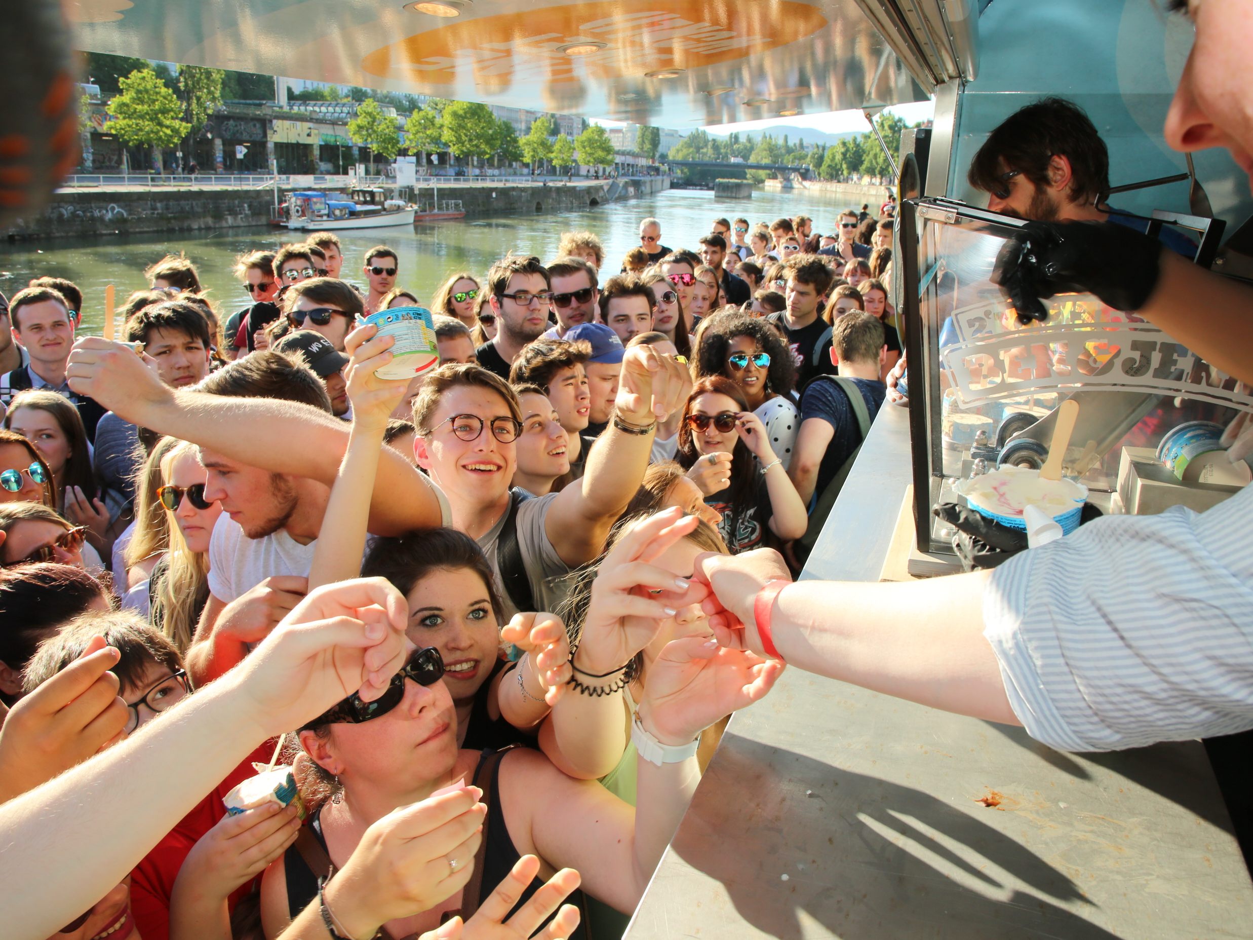 Am Ben & Jerry’s Free Cone Day gibt es gratis Eis in Wien.