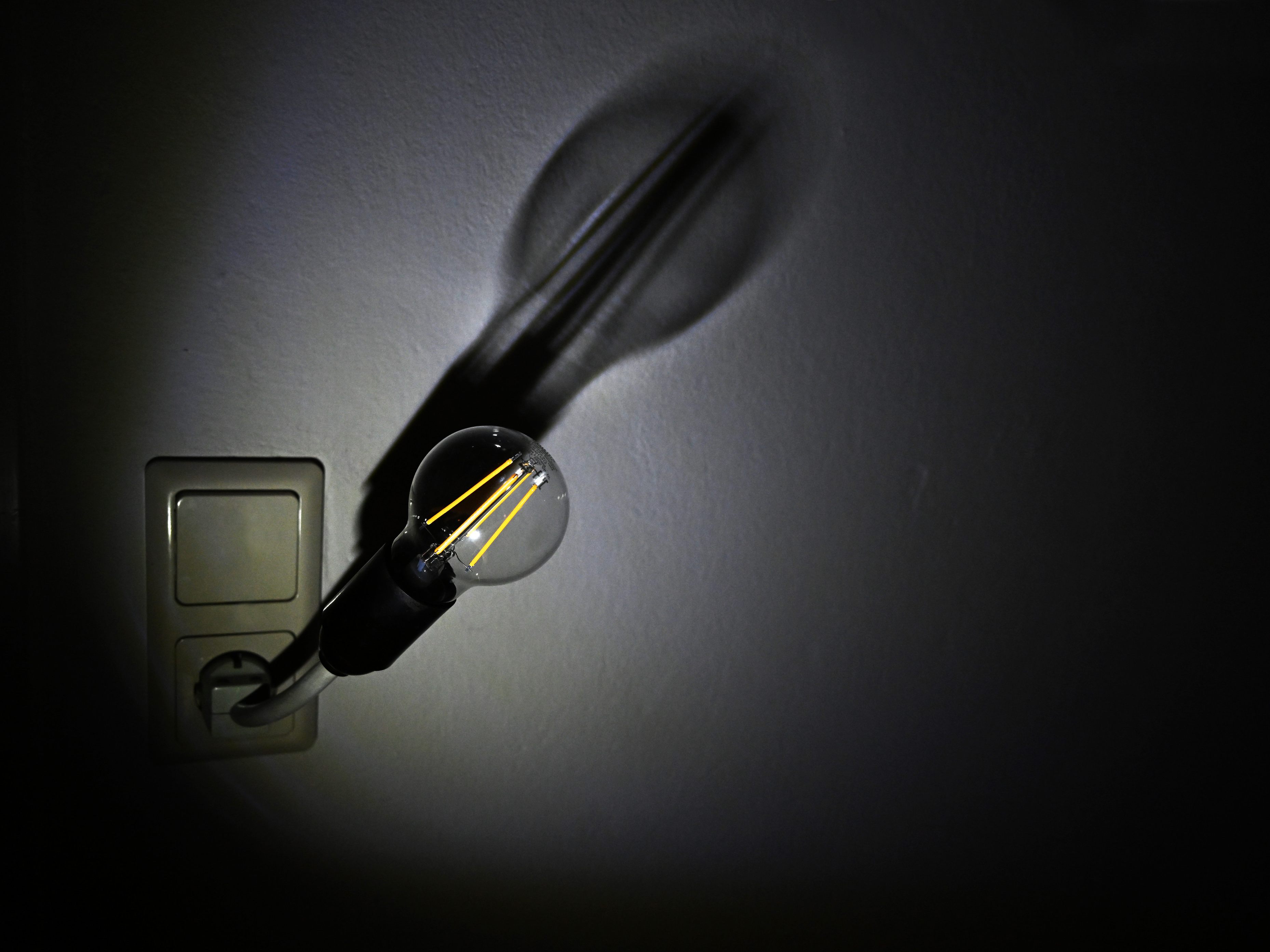 Strom- und Gasverbrauch mit Minus. Strom- und Gasverbrauch mit Minus.