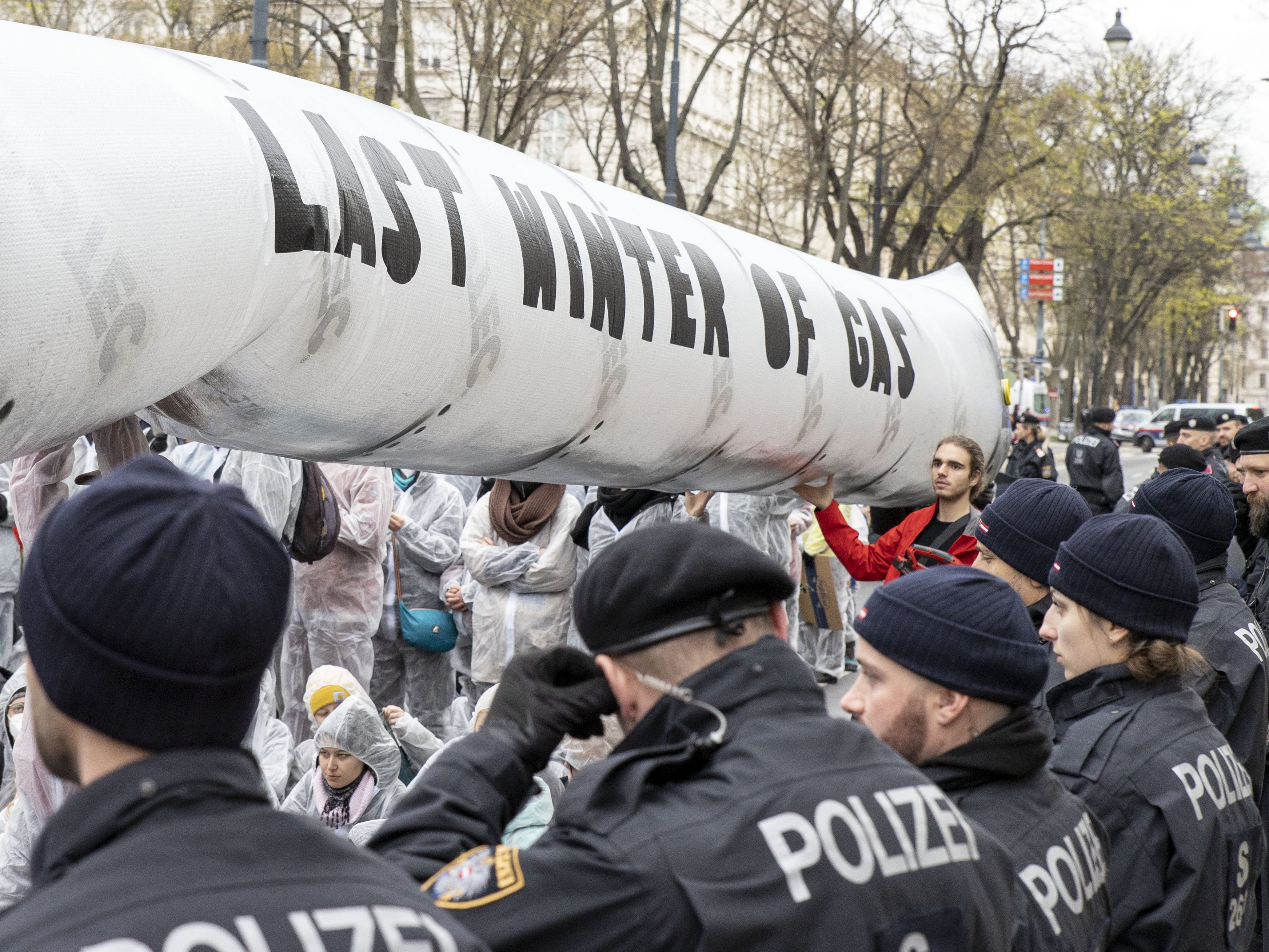 Großeinsatz in der Wiener Innenstadt. Großeinsatz in der Wiener Innenstadt.