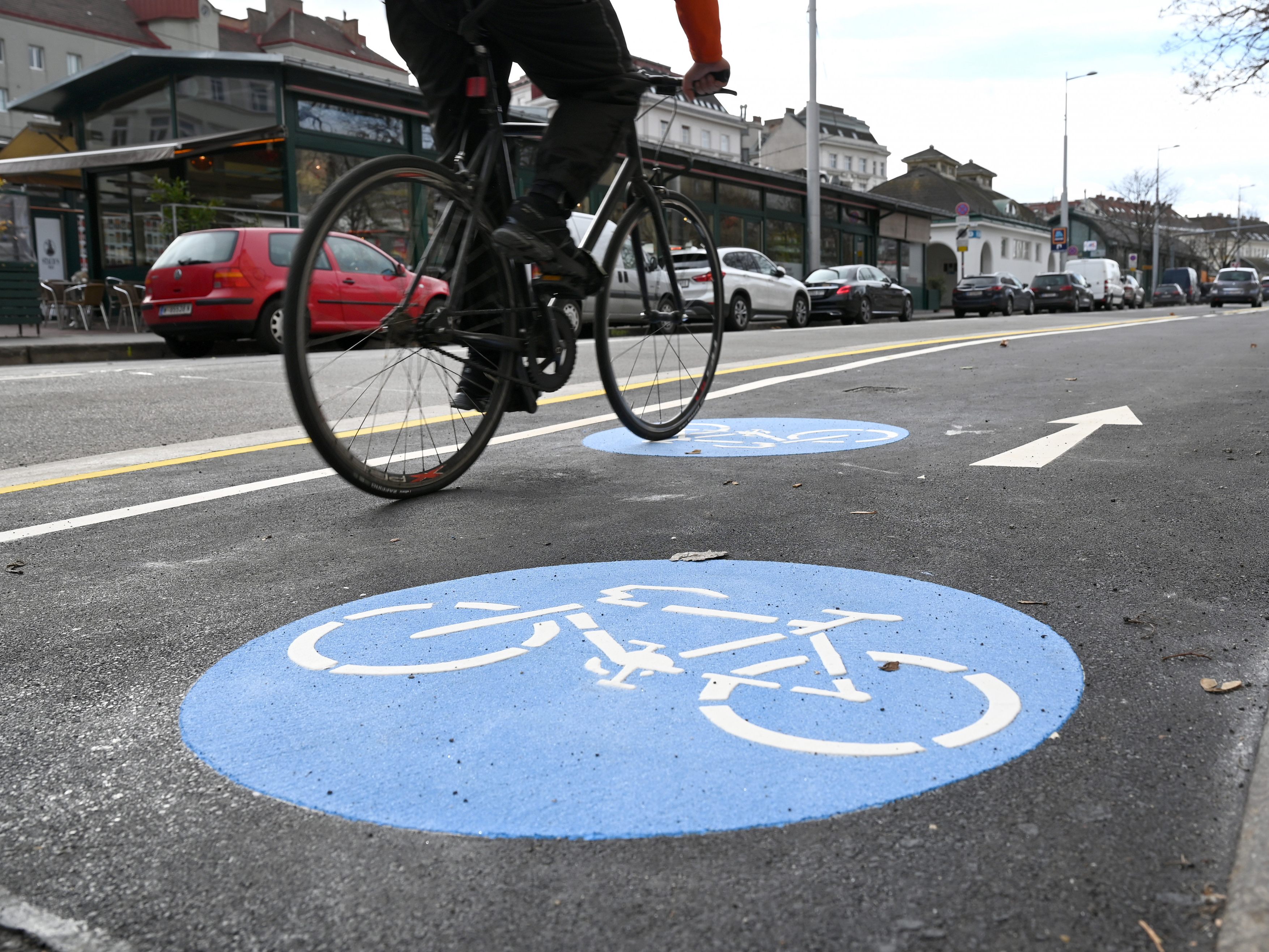 Über 20 Kilometer neue Radwege sollen 2023 in Wien entstehen.