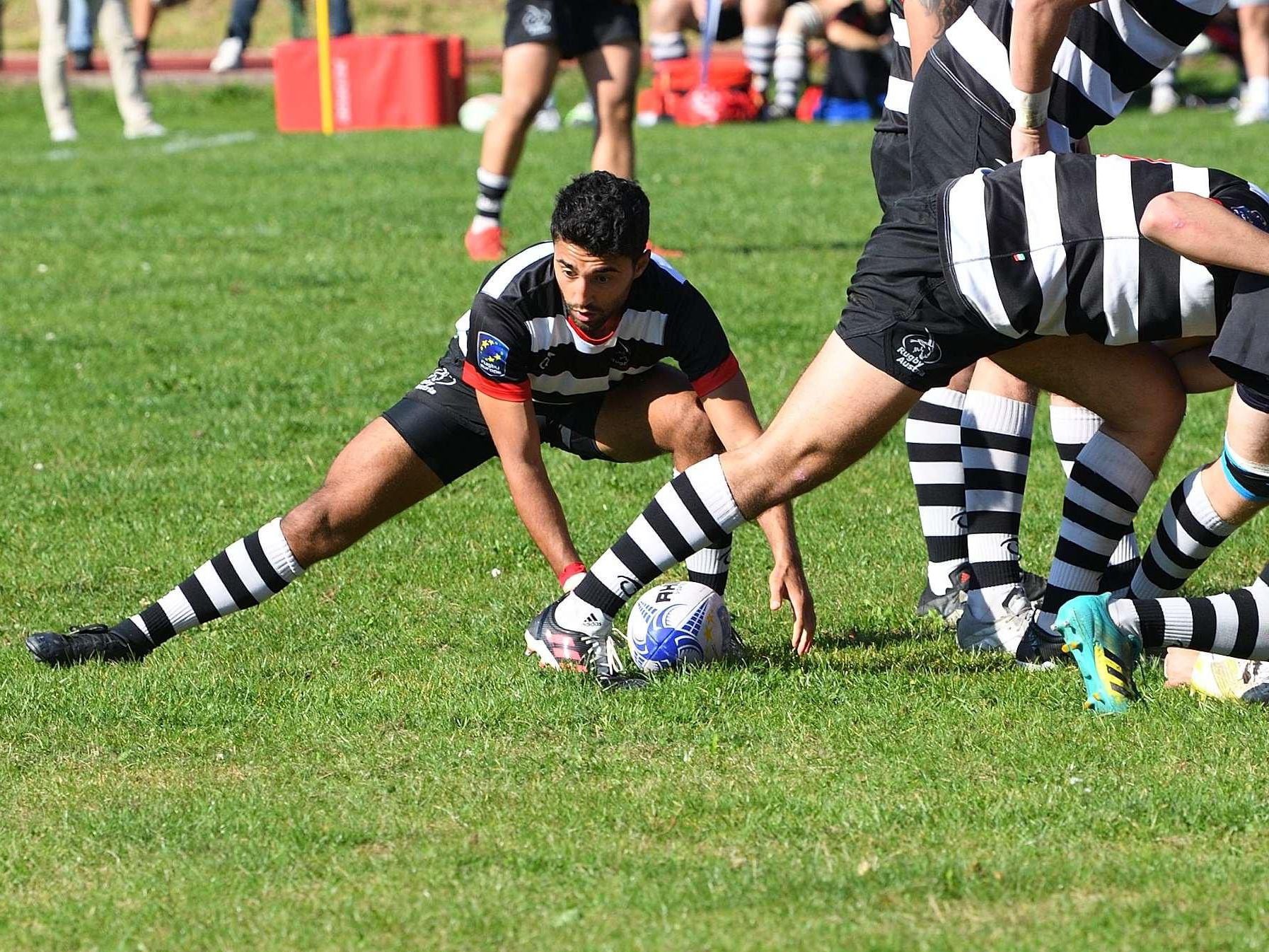Khaled Jarkas von der Rugby Union Donau Wien startet am Samstag in der WM-Quali.