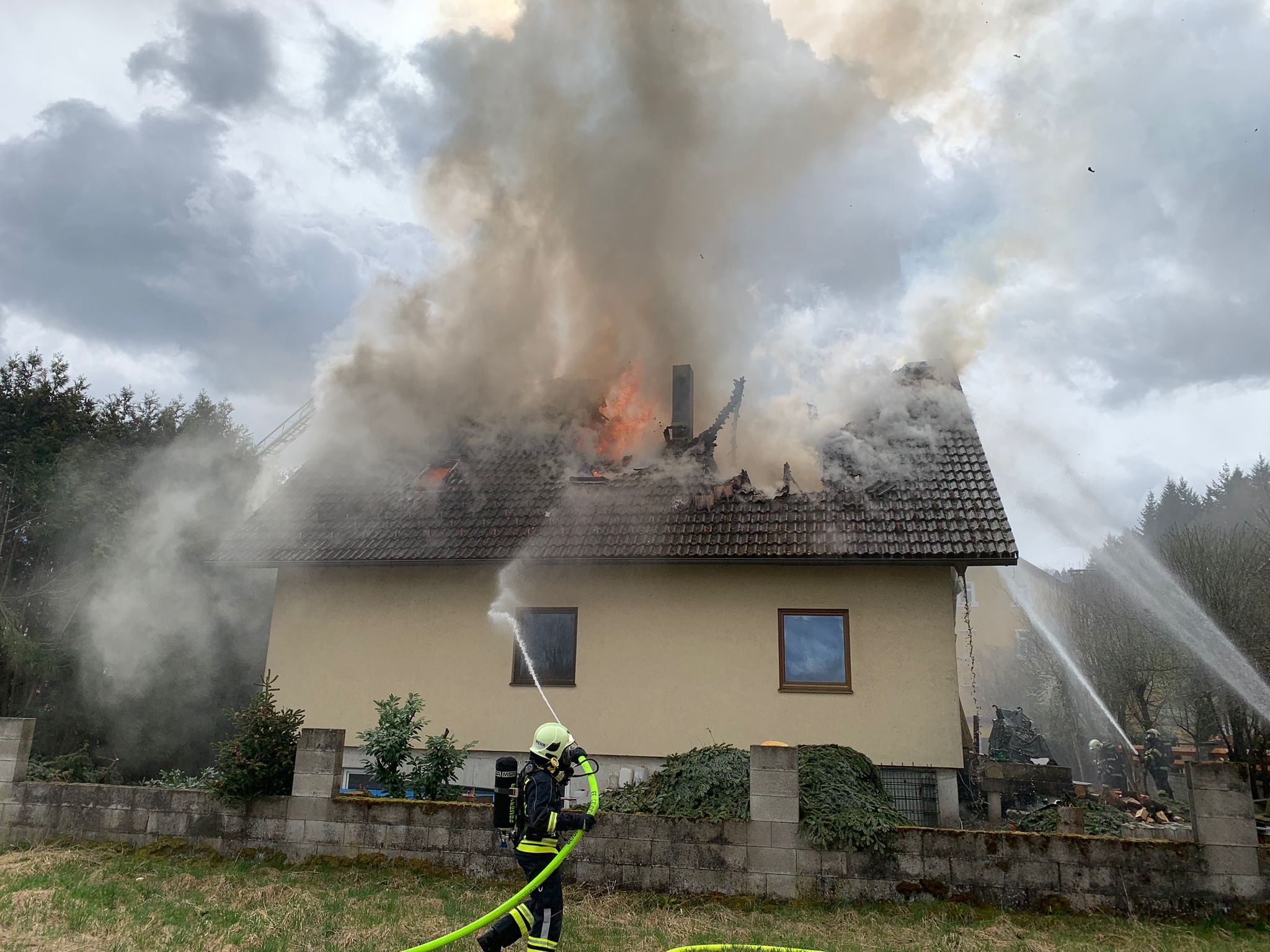 Das Haus in Wilhelmsburg in Niederösterreich.