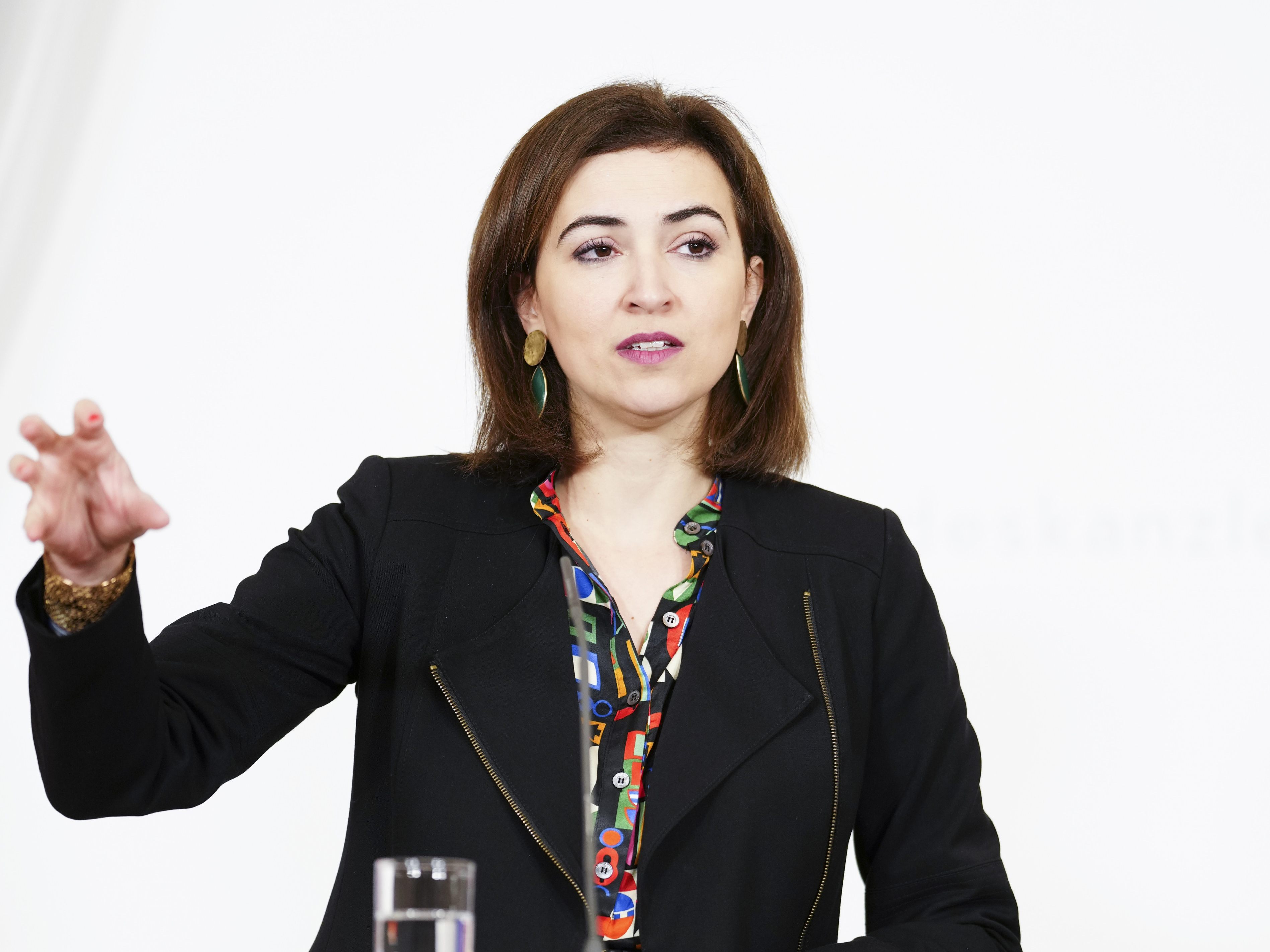 Justizministerin Zadic will Internationalen Gerichtshof stärken. Justizministerin Zadic will Internationalen Gerichtshof stärken.