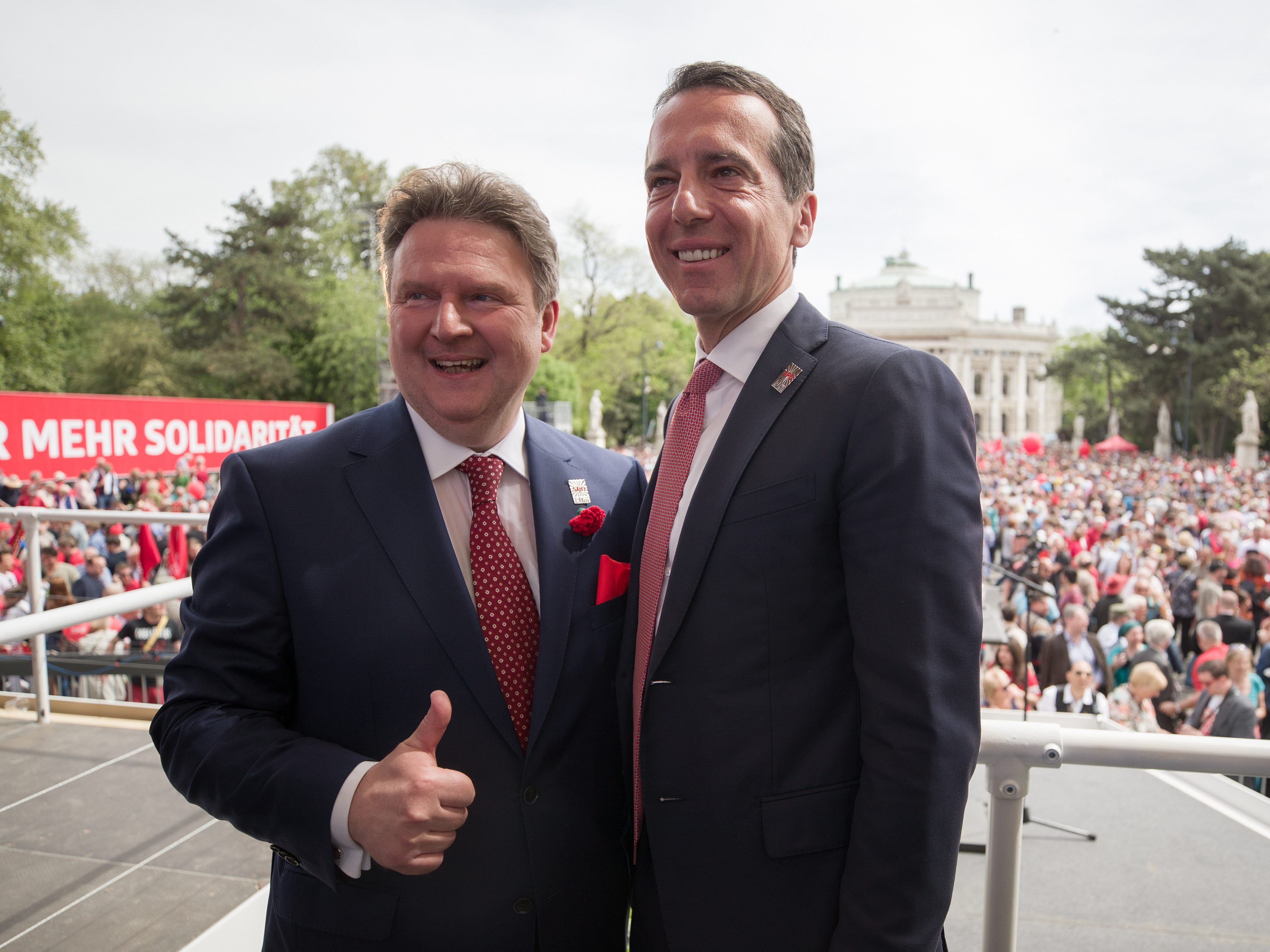 Eine erneute Kandidatur Kerns als SPÖ-Chef wäre laut Ludwig "merkwürdig". Eine erneute Kandidatur Kerns als SPÖ-Chef wäre laut Ludwig "merkwürdig".
