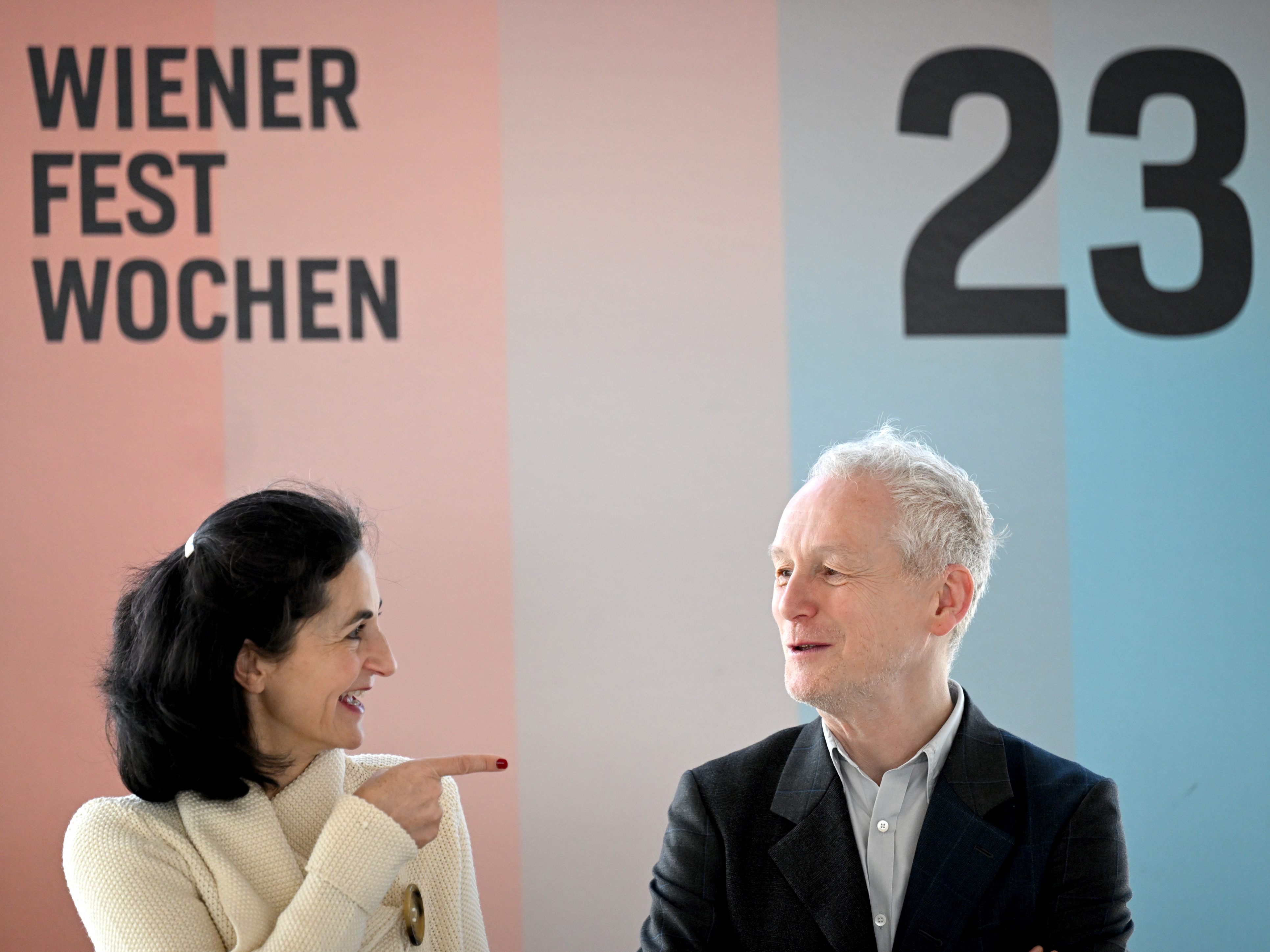 Wiener Festwochen starten am 12. Mai. Im Bild: Vakianis und Slagmuylder. Wiener Festwochen starten am 12. Mai. Im Bild: Vakianis und Slagmuylder.