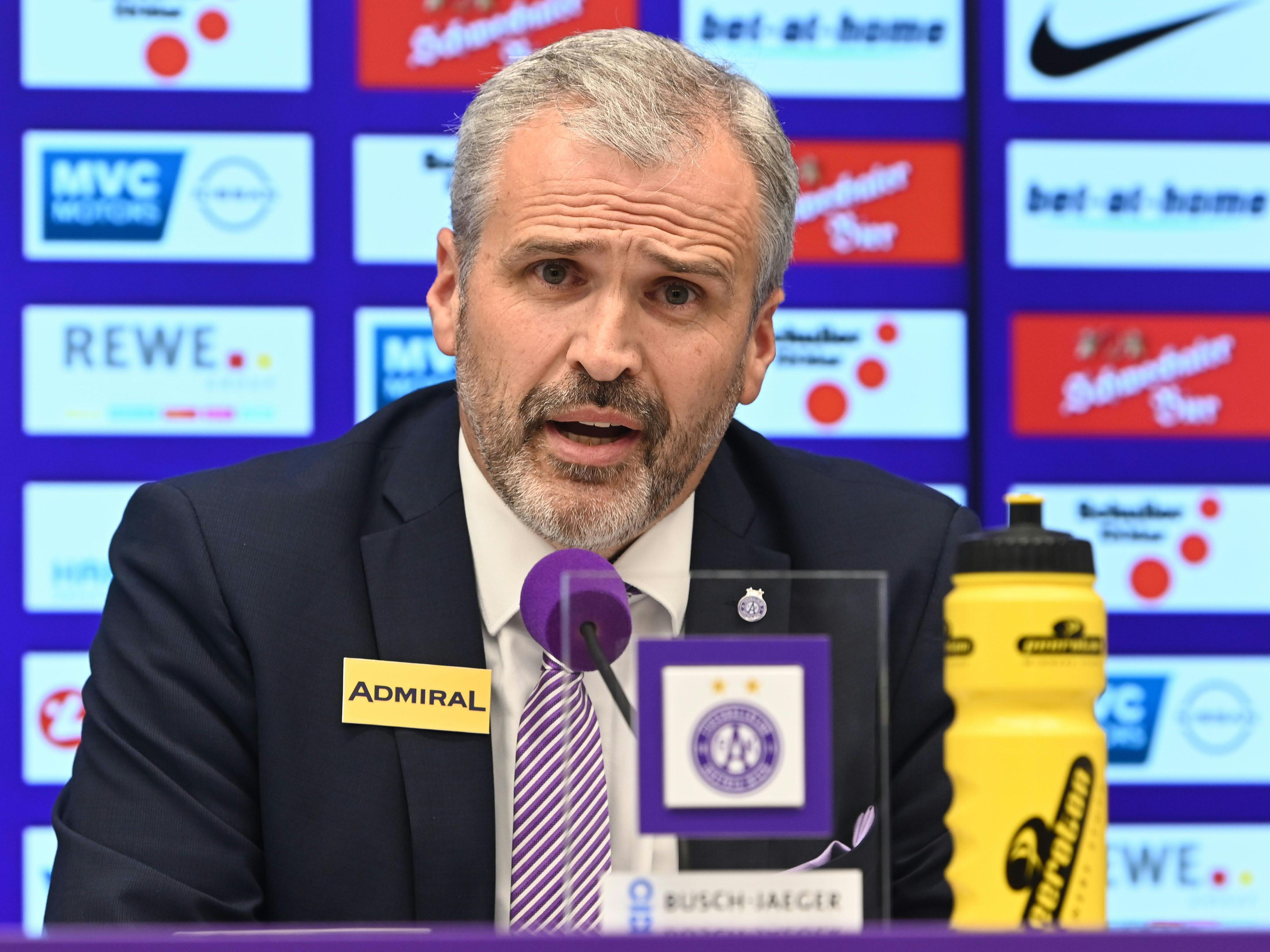 AG-Vorstand Krisch soll bei Austria Wien vor der Ablöse stehen. AG-Vorstand Krisch soll bei Austria Wien vor der Ablöse stehen.