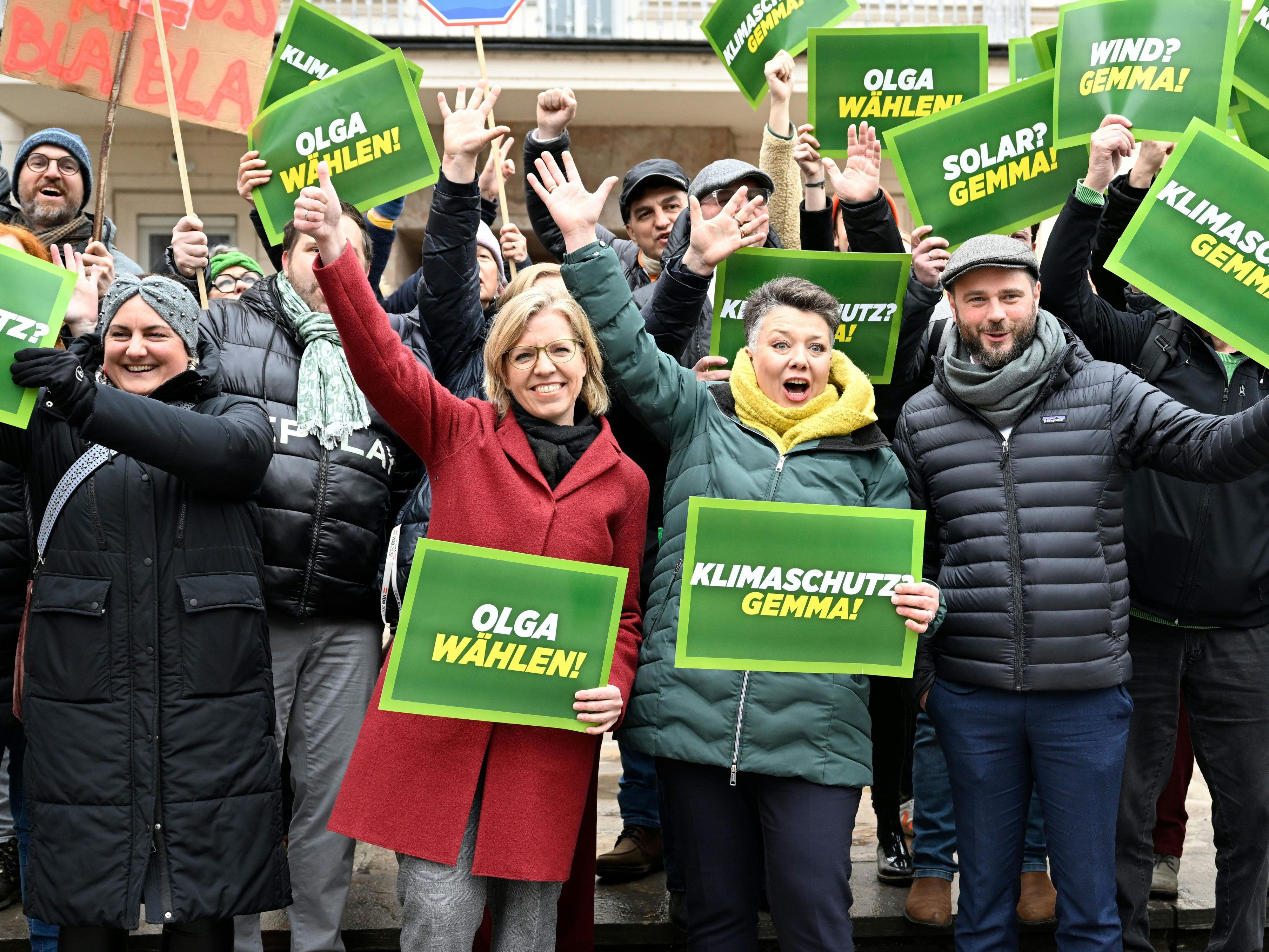 Klimaschutz war beim Wahlkampfabschluss der Kärntner Grünen noch einmal das Hauptthema.