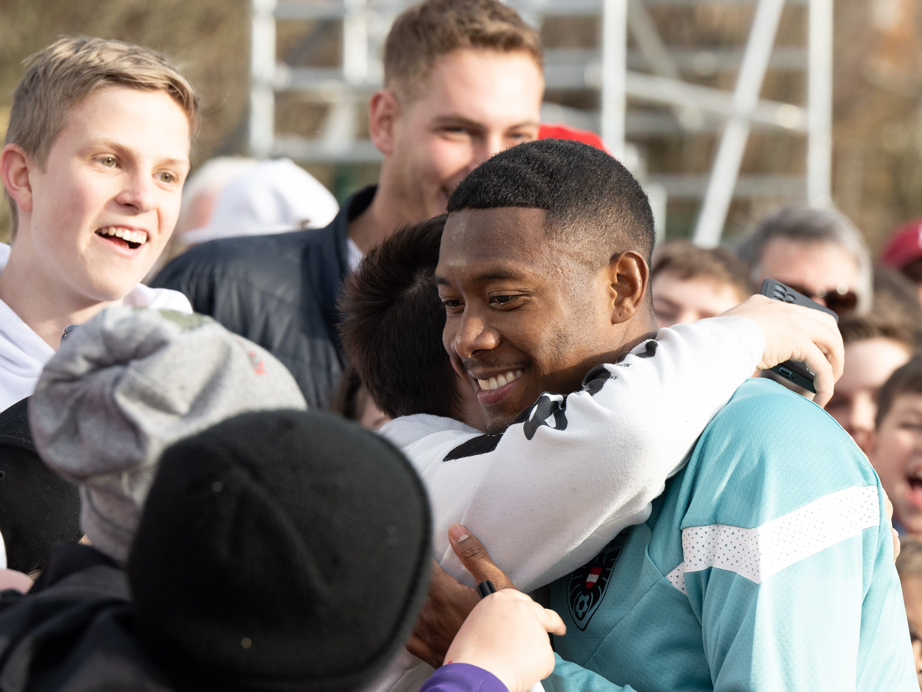 David Alaba im ÖFB-Teamtraining.