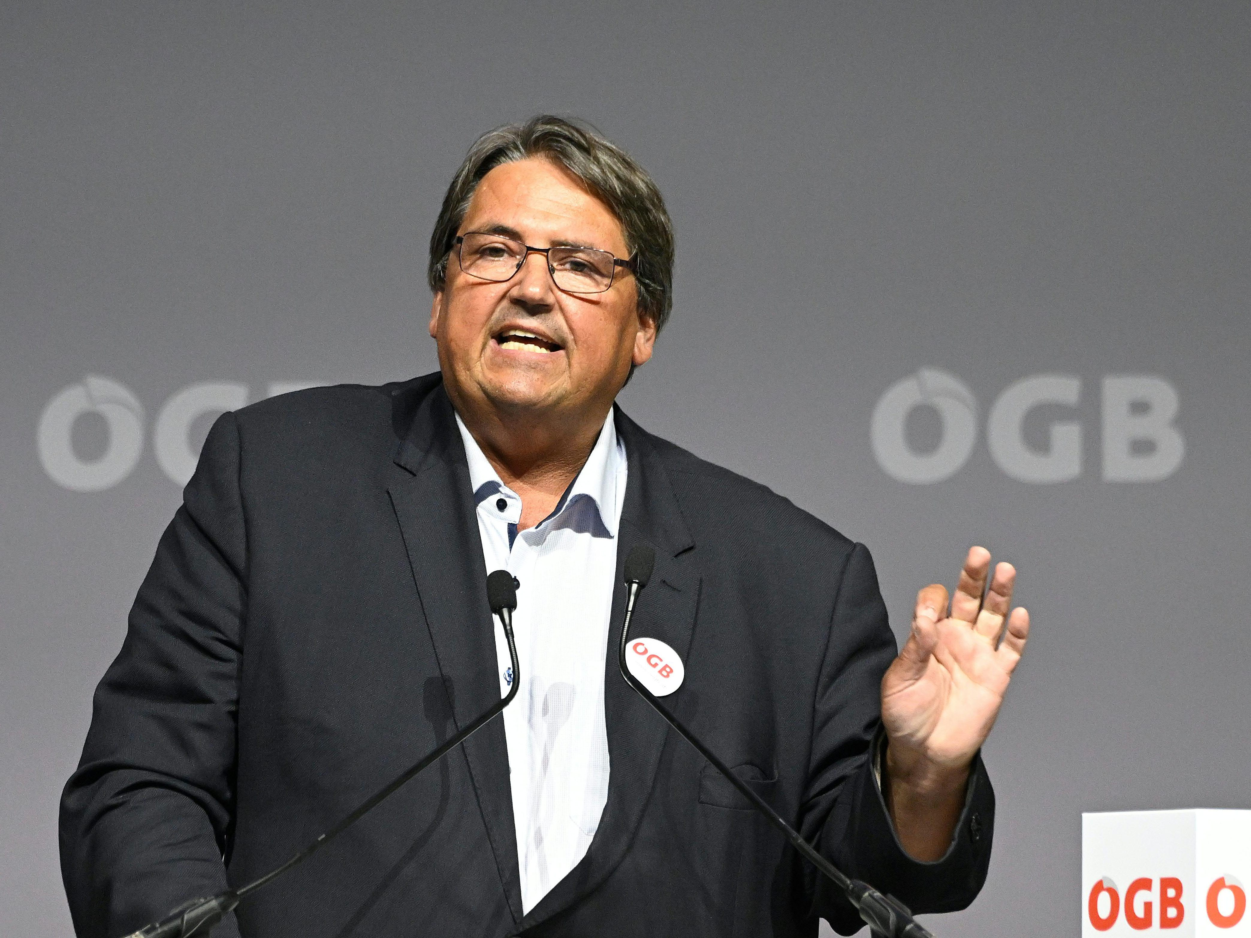 Josef Muchitsch (Vorsitzender Gewerkschaft Bau-Holz) wirft der Regierung Versagen vor.
