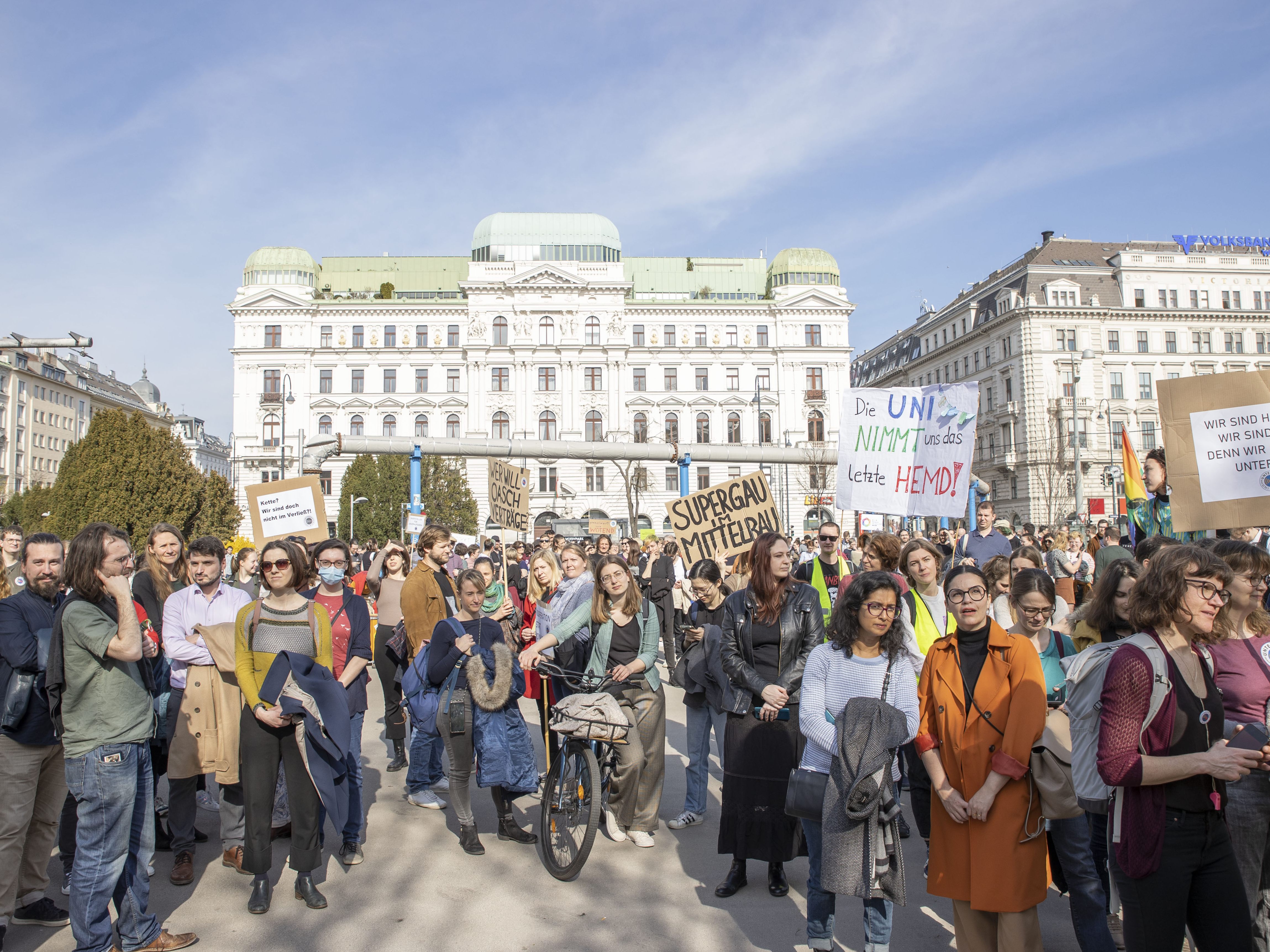 Im Wiener Stadtkern ist am Donnerstagnachmittag mit Staus zu rechnen.