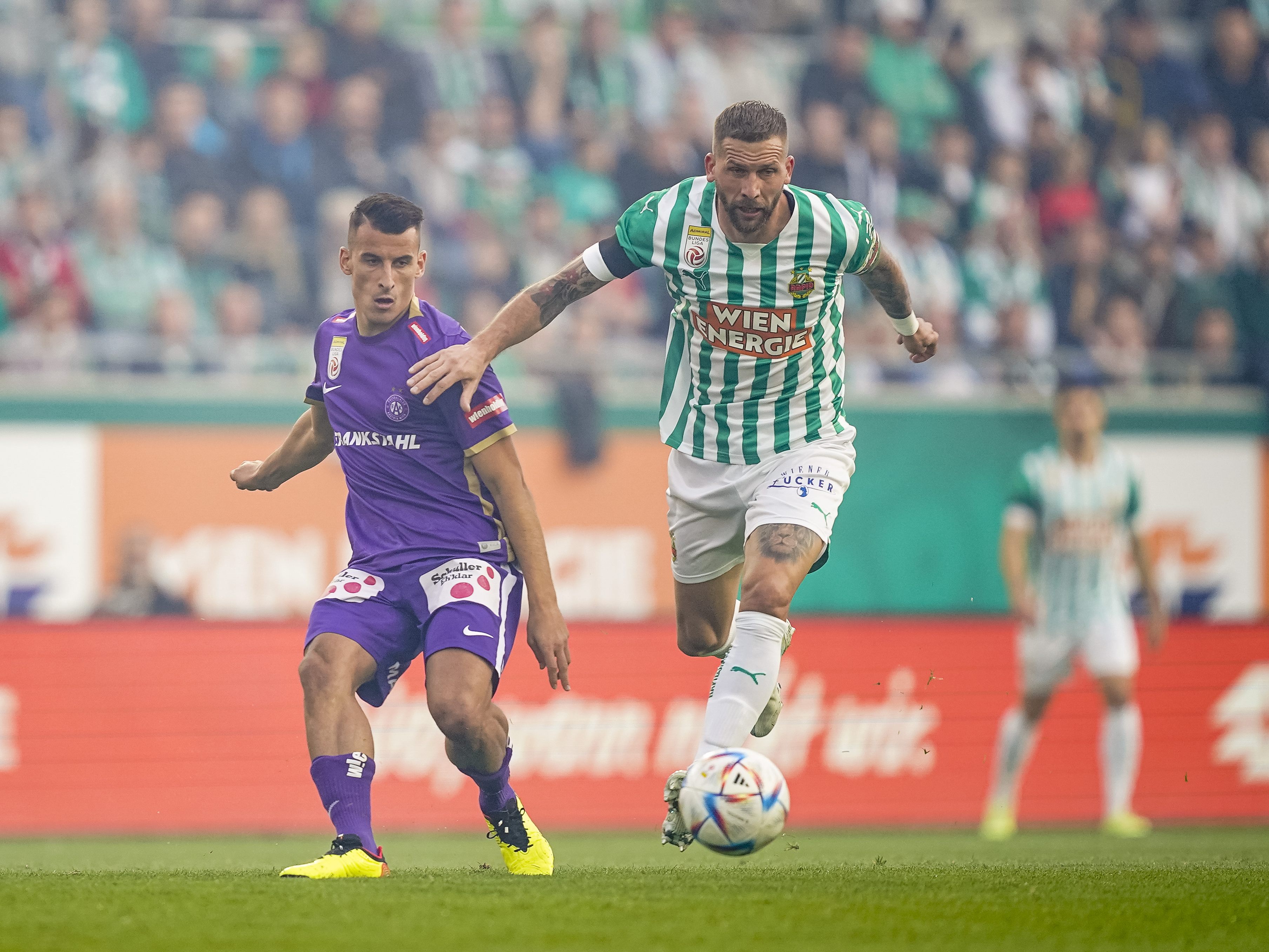 LIVE-Ticker zum Spiel Austria Wien gegen Rapid Wien ab 17.00 Uhr. LIVE-Ticker zum Spiel Austria Wien gegen Rapid Wien ab 17.00 Uhr.