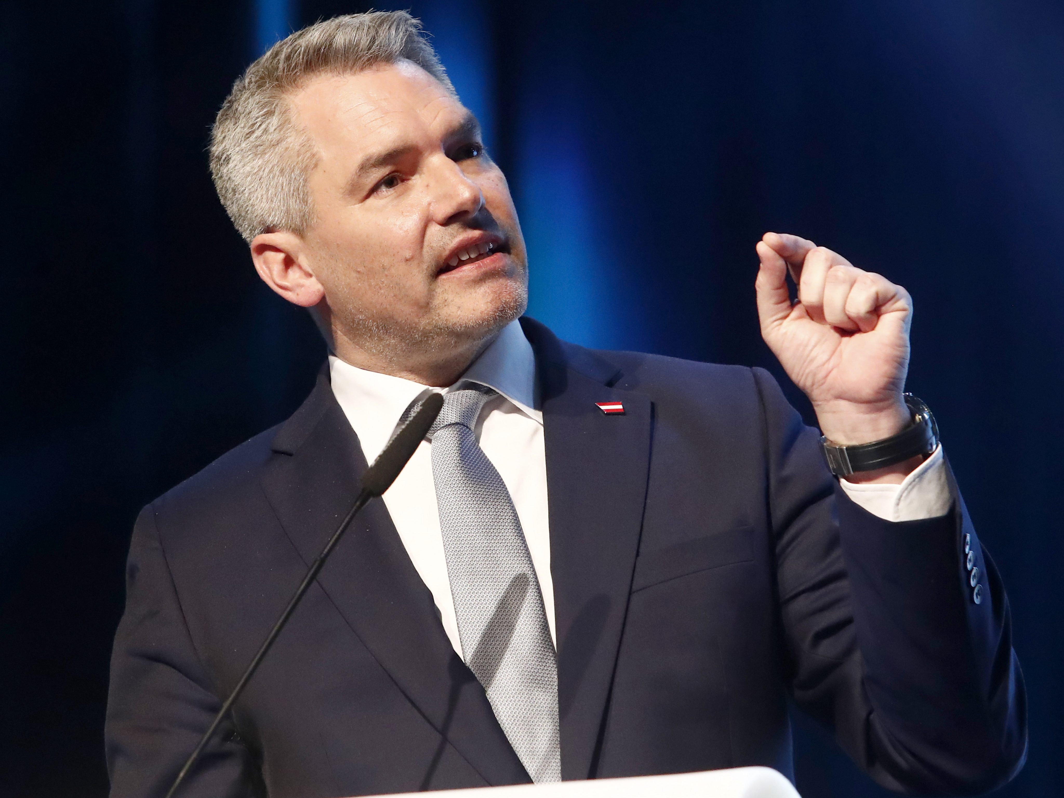 Rede "zur Zukunft der Nation" von Nehammer findet am Freitag statt.