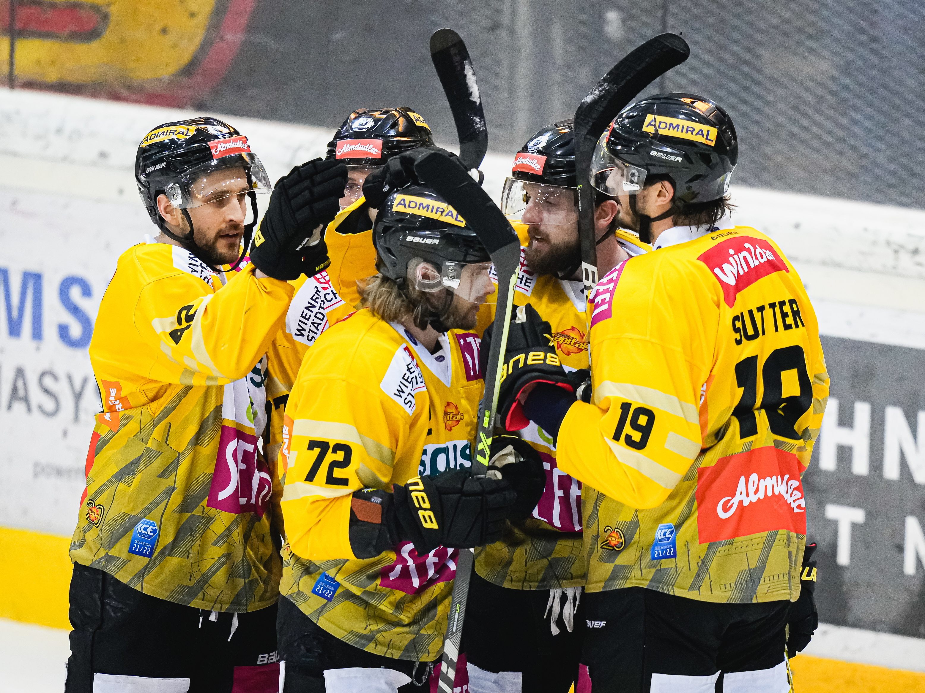 Souveräner 5:1-Sieg der Vienna Capitals gegen Innsbruck.