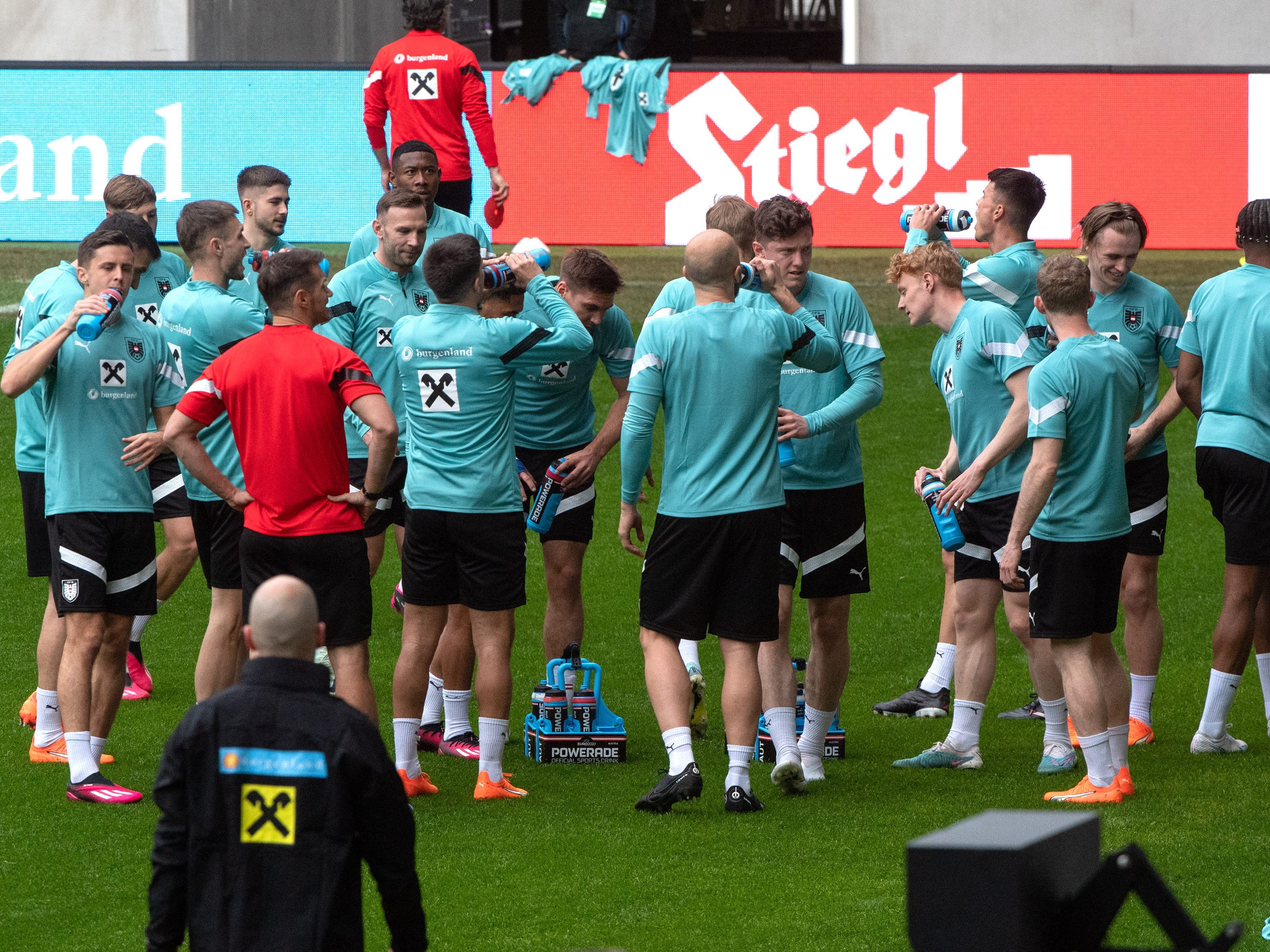 Rangnick forderte gegen Aserbaidschan dominantes Auftreten auch in Ballbesitz Rangnick forderte gegen Aserbaidschan dominantes Auftreten auch in Ballbesitz