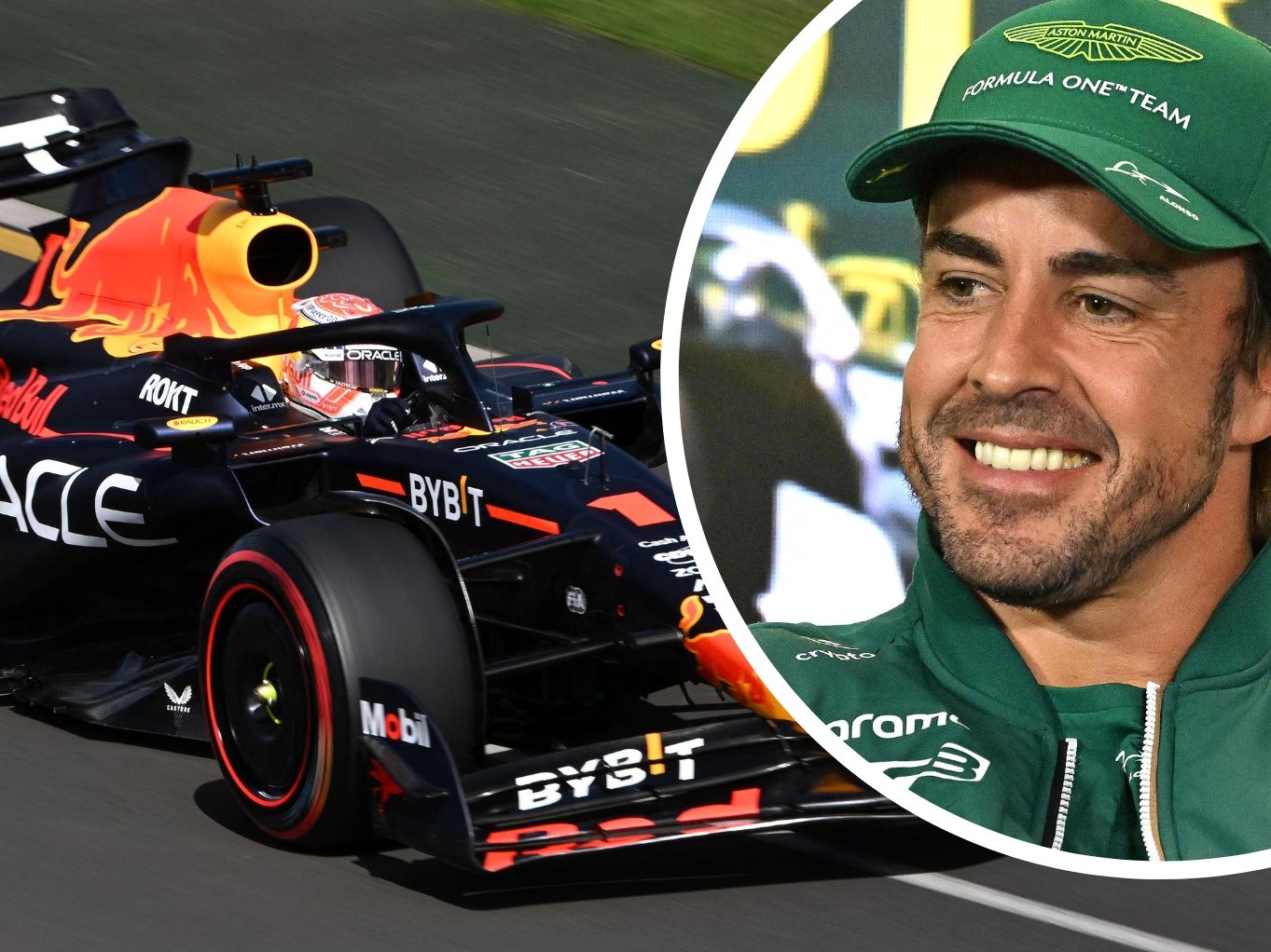Fernando Alonso (r.) ist bisher der Red-Bull-Verfolger Nummer 1. Fernando Alonso (r.) ist bisher der Red-Bull-Verfolger Nummer 1.