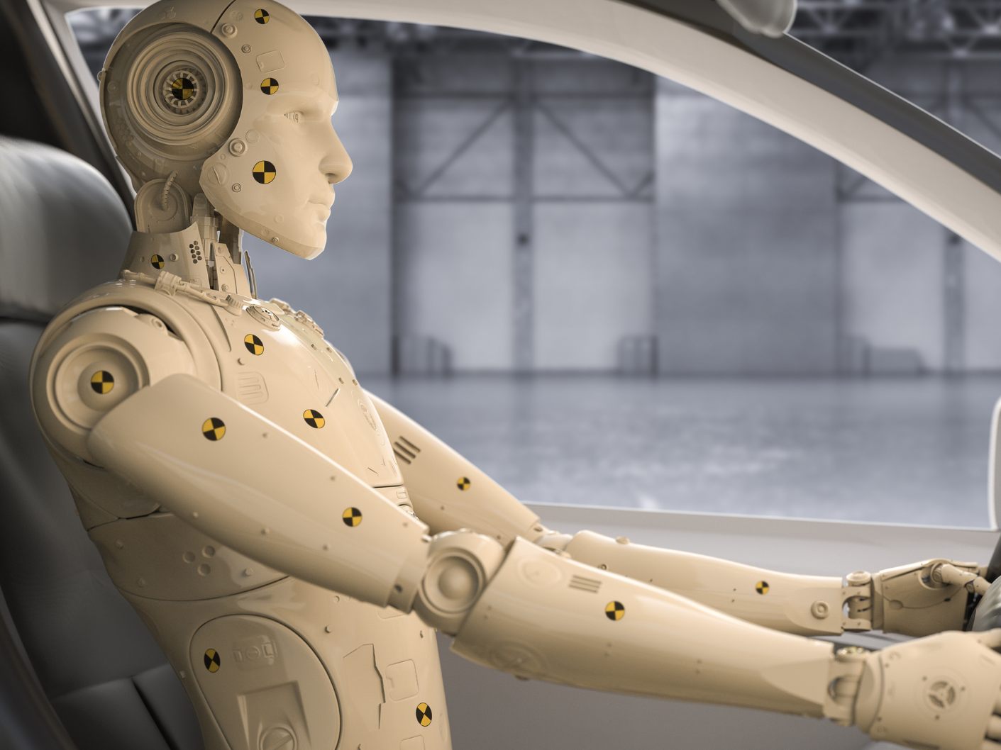 Bei Crashtests werden kaum weibliche Dummies benutzt. Bei Crashtests werden kaum weibliche Dummies benutzt.