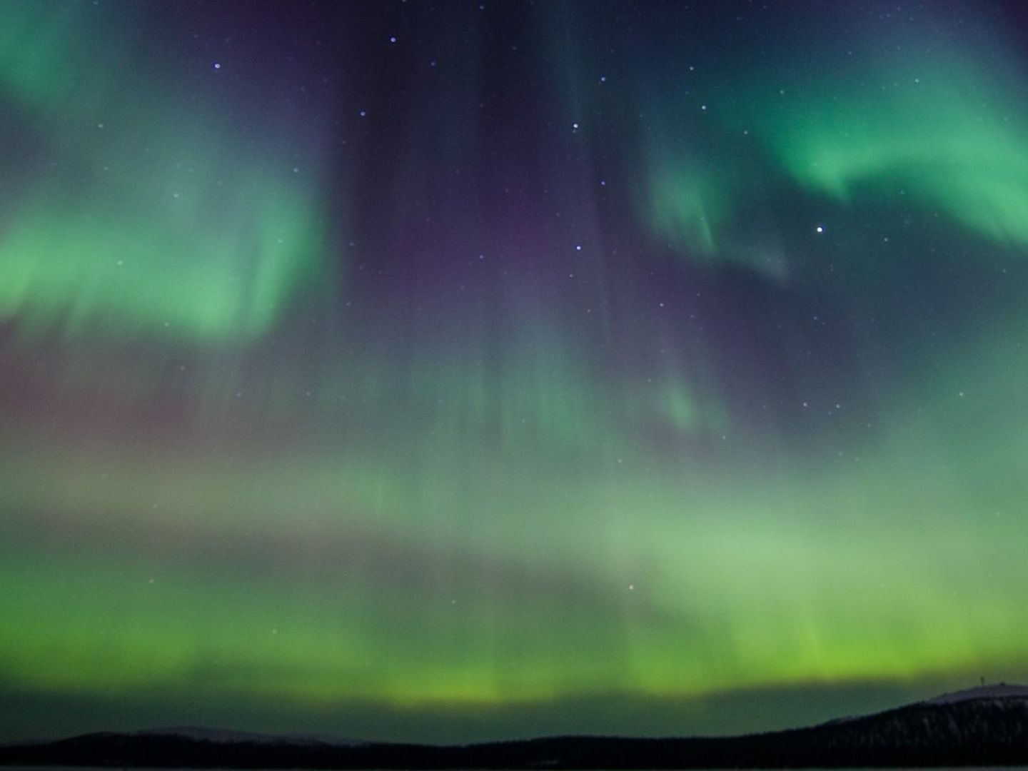 Zwar keine Nordlichter, aber ein "schwaches Leuchten", konnte sogar in Österreich wahrgenommen werden.