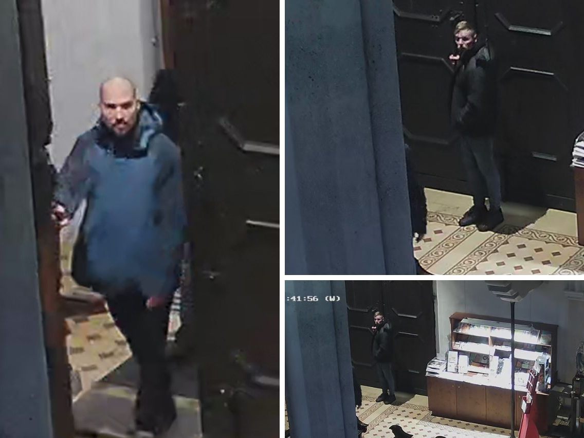 Die Polizei sucht Hinweise zu diesen beiden Männern.