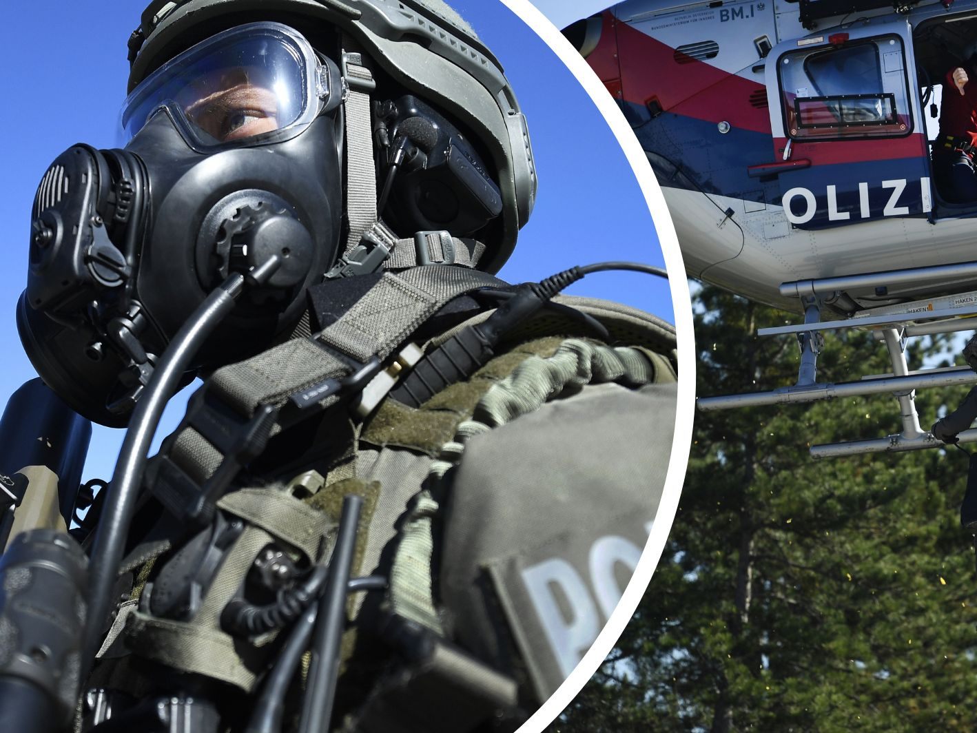 In einem gemeinsamen Übungsszenario proben das Bundesheer und die Polizei in Niederösterreich ihr Vorgehen bei einer terroristischen Bedrohung.