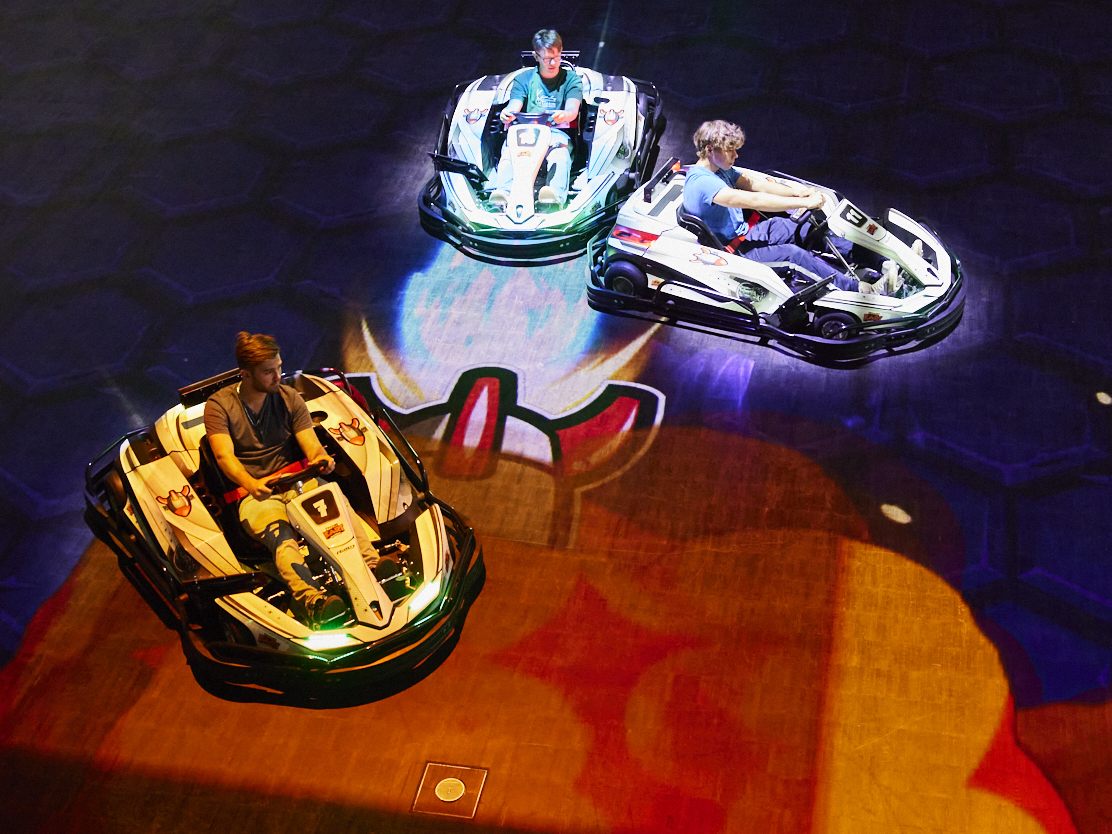 Das Renn-Videospiel BattleKart kommt ab 30. März in die Messe Wien.