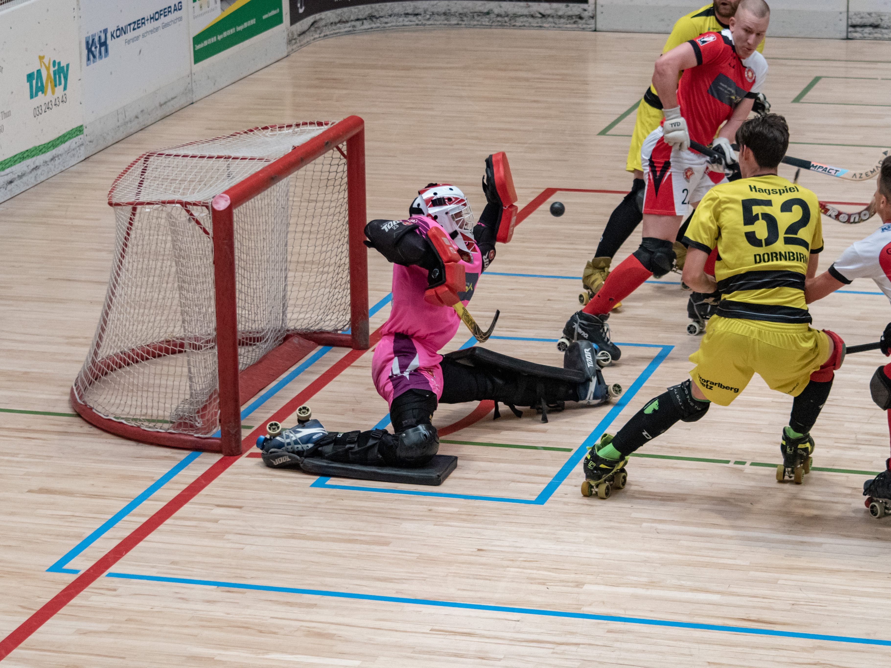 Am Wochenende möchte sich der RHC für die letzte Niederlage gegen den SC Thunerstern revanchieren. Am Wochenende möchte sich der RHC für die letzte Niederlage gegen den SC Thunerstern revanchieren.