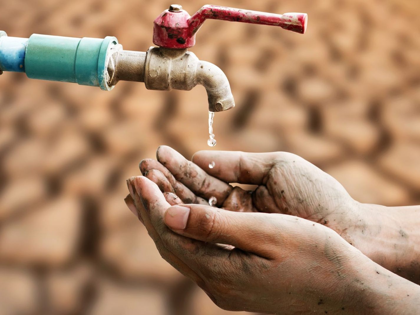 26 Prozent der Weltbevölkerung haben keinen Zugang zu sauberem Trinkwasser.