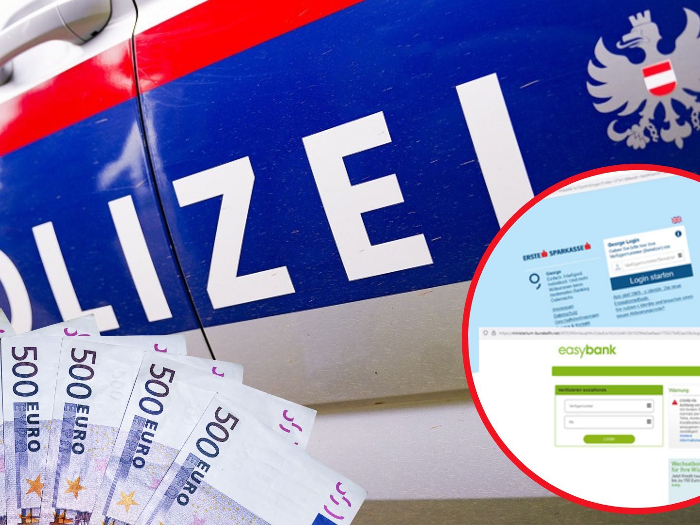Die Polizei warnt vor einer neuen Betrugsmasche. Die Polizei warnt vor einer neuen Betrugsmasche.