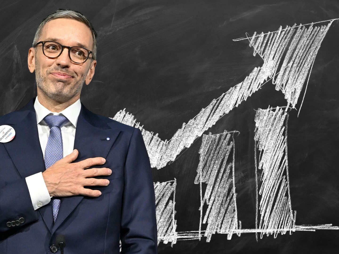 Herbert Kickl ist in der Kanzler-Frage vorne mit dabei. Herbert Kickl ist in der Kanzler-Frage vorne mit dabei.