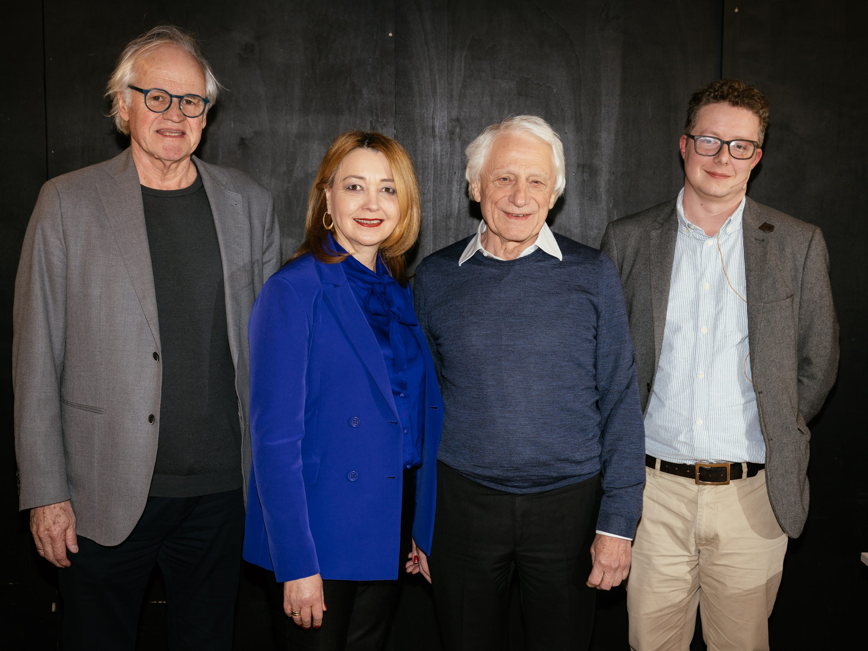 Wolfgang Berchtold, Vzbm.in Edith Deuring-Lampert, Univ. Prof. Alfried Längle, Daniel Scheyer Wolfgang Berchtold, Vzbm.in Edith Deuring-Lampert, Univ. Prof. Alfried Längle, Daniel Scheyer
