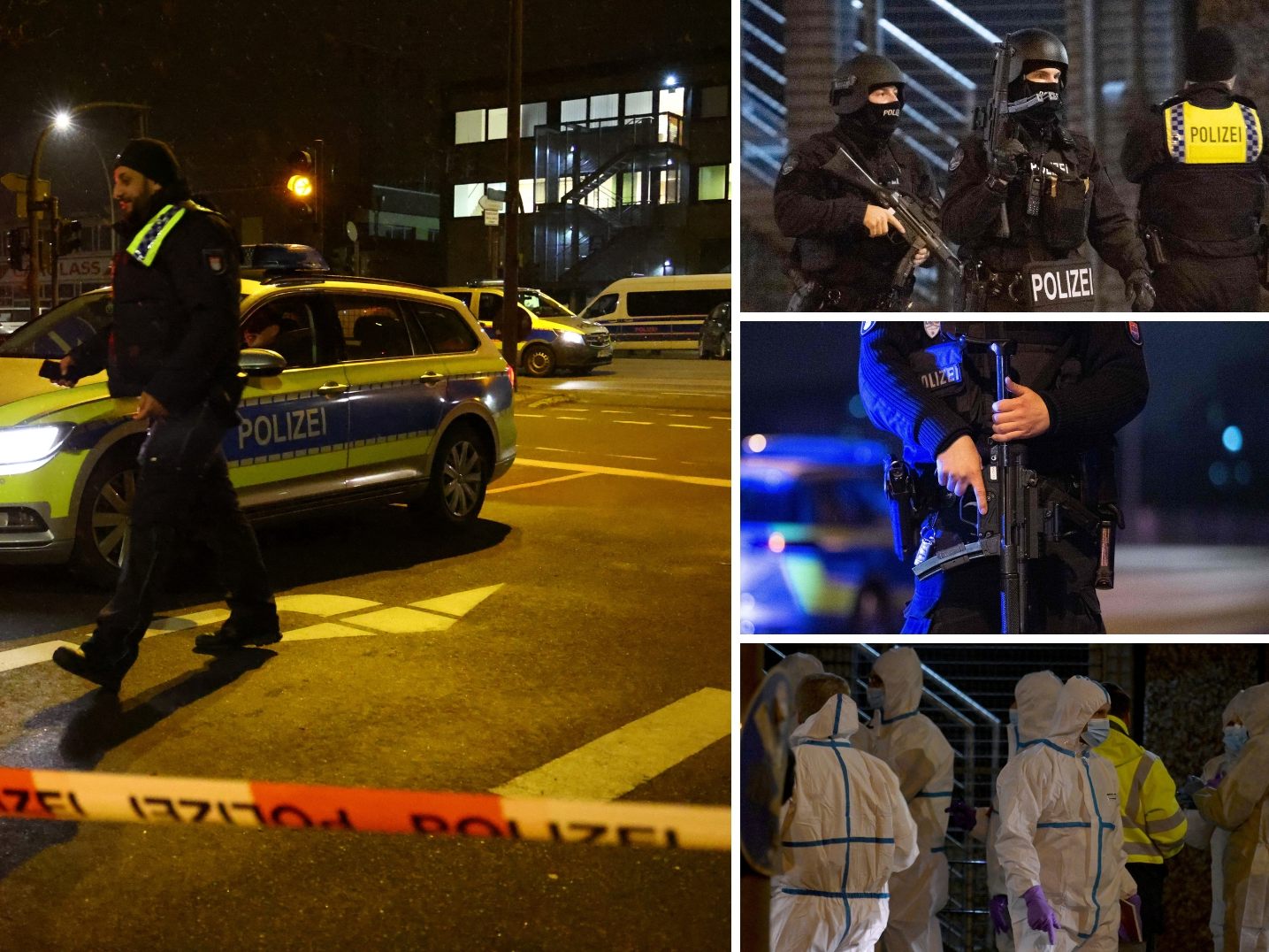 Bei Schüssen während einer Veranstaltung der Zeugen Jehovas in Hamburg sind mehrere Menschen getötet und einige Personen verletzt worden.