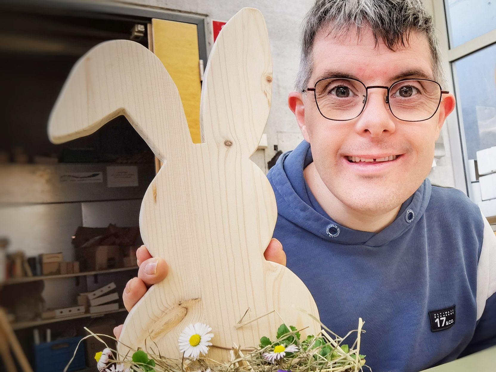 Das Sprungbrett Lädele hat viele Osterdeko-Artikel parat. Das Sprungbrett Lädele hat viele Osterdeko-Artikel parat.
