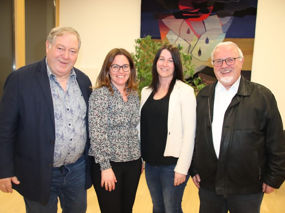 Helmut Leite, Claudia Gunz, Daniela Lehner und Manfred Madlener. Helmut Leite, Claudia Gunz, Daniela Lehner und Manfred Madlener.