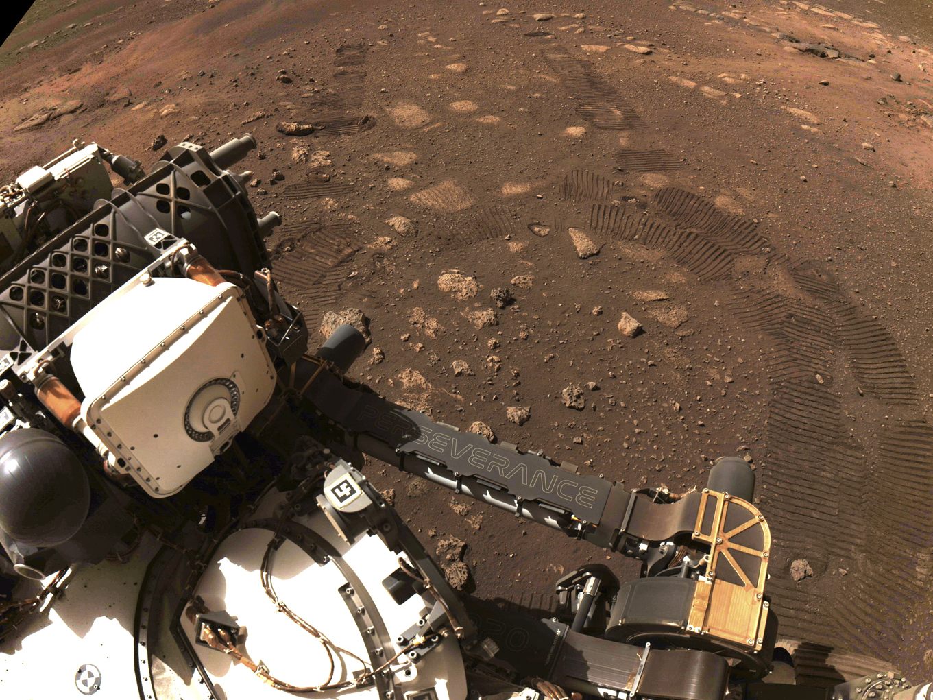 Der Mars-Rover liefert 3D-Bilder vom roten Planeten. Der Mars-Rover liefert 3D-Bilder vom roten Planeten.
