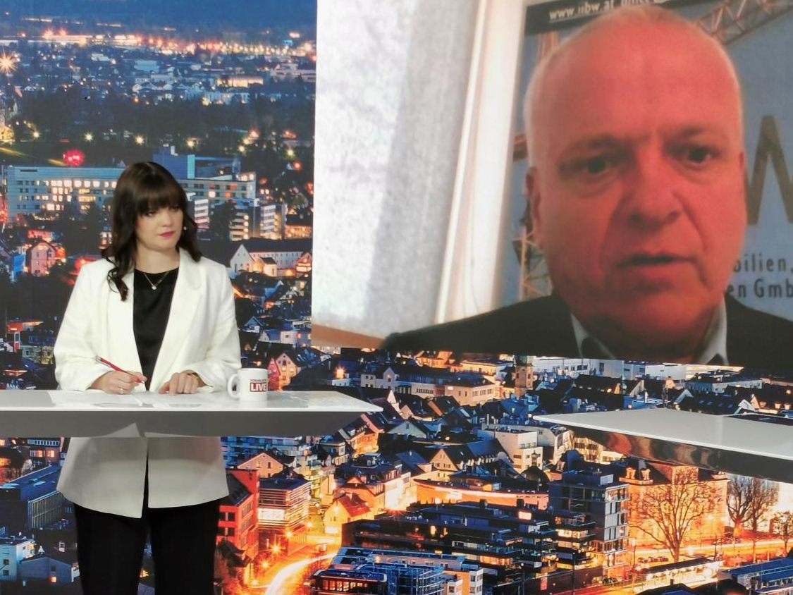 Wohnbau-Experte Wolfgang Amann war am Montag per Videocall bei "Vorarlberg LIVE" zugeschalten. Wohnbau-Experte Wolfgang Amann war am Montag per Videocall bei "Vorarlberg LIVE" zugeschalten.