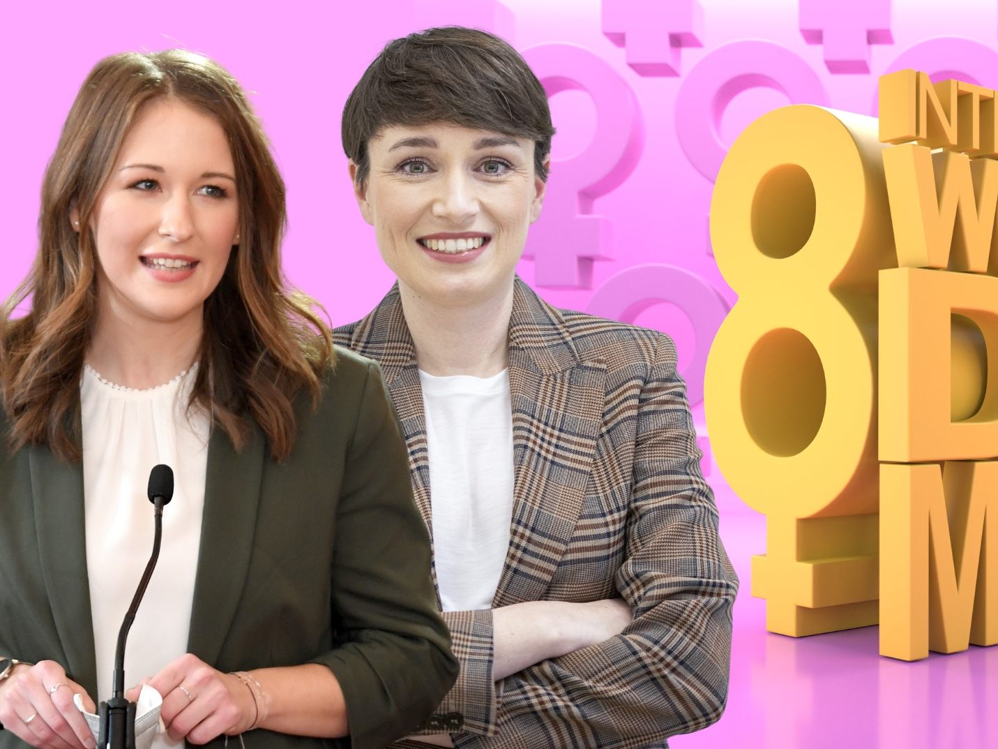 Claudia Plakolm und Sigrid Maurer.