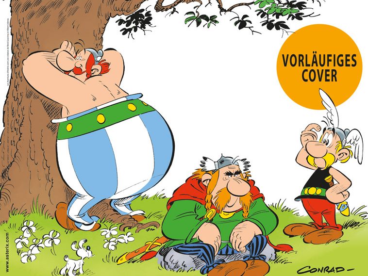 Das 40. Asterix-Abenteuer hat einen Namen. Das 40. Asterix-Abenteuer hat einen Namen.