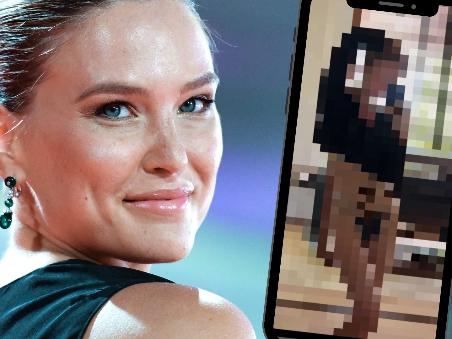 Das israelische Supermodel begeistert seine Fans im super-knappen Bikini. Das israelische Supermodel begeistert seine Fans im super-knappen Bikini.