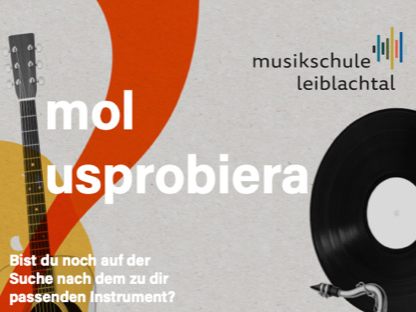 Schnuppervormittag Musikschule Leiblachtal
