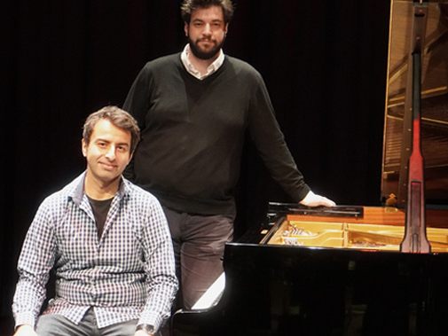 Yunnus Kaya mit Kulturstadtrat Cenk Dogan Yunnus Kaya mit Kulturstadtrat Cenk Dogan