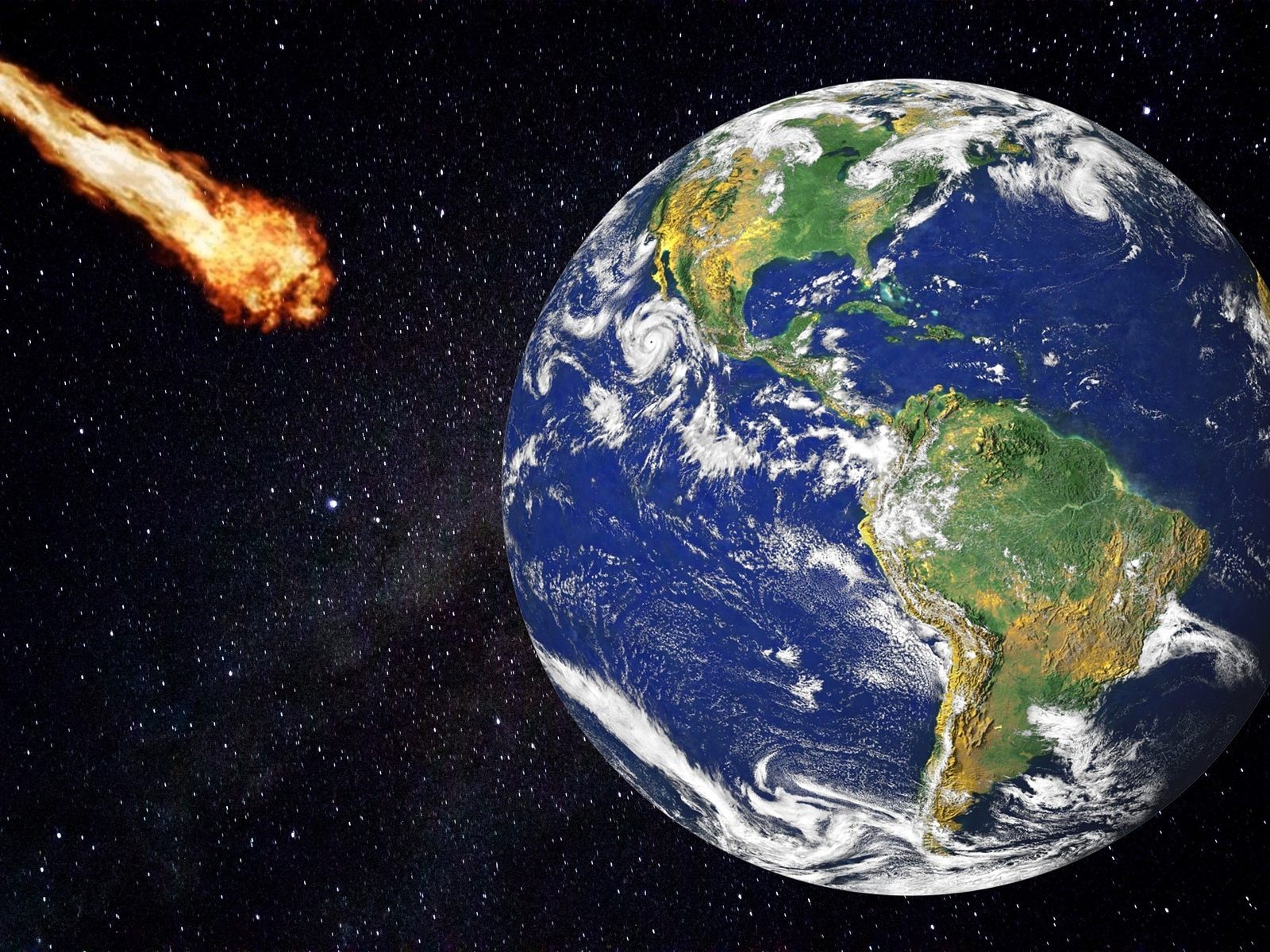 Das Risiko eines großen Asteroiden-Einschlags dürfte größer sein als bisher vermutet. Das Risiko eines großen Asteroiden-Einschlags dürfte größer sein als bisher vermutet.