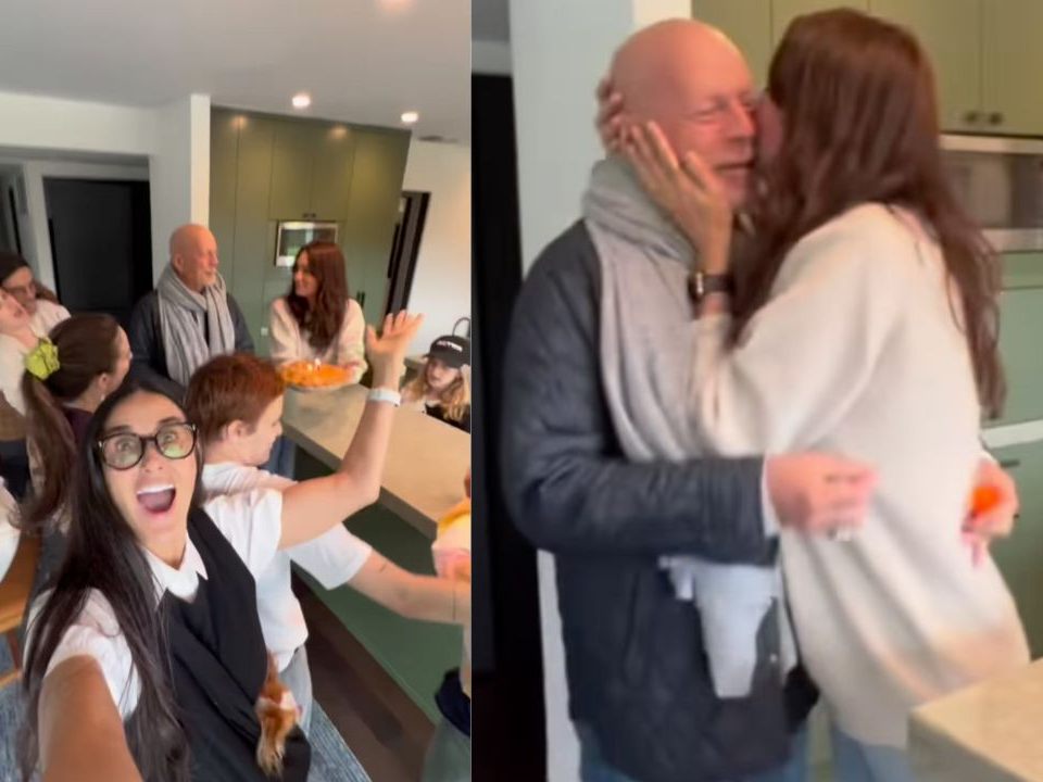 Berührende Einblicke in das Leben von Bruce Willis. Berührende Einblicke in das Leben von Bruce Willis.
