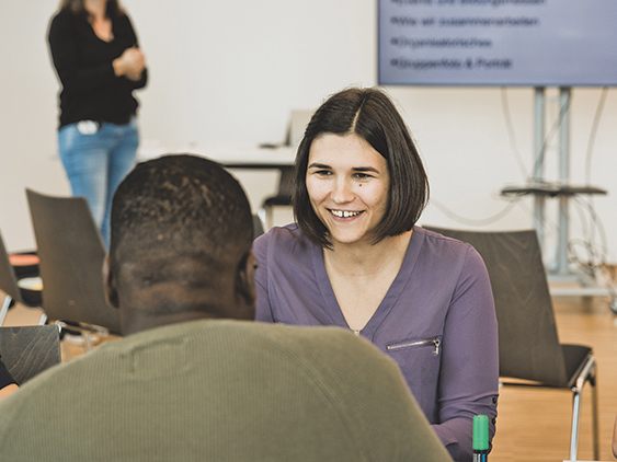 Marion Hölzl aus Weiler absolviert das Bachelorstudium Informatik – Digital Innovation an der FHV. Marion Hölzl aus Weiler absolviert das Bachelorstudium Informatik – Digital Innovation an der FHV.