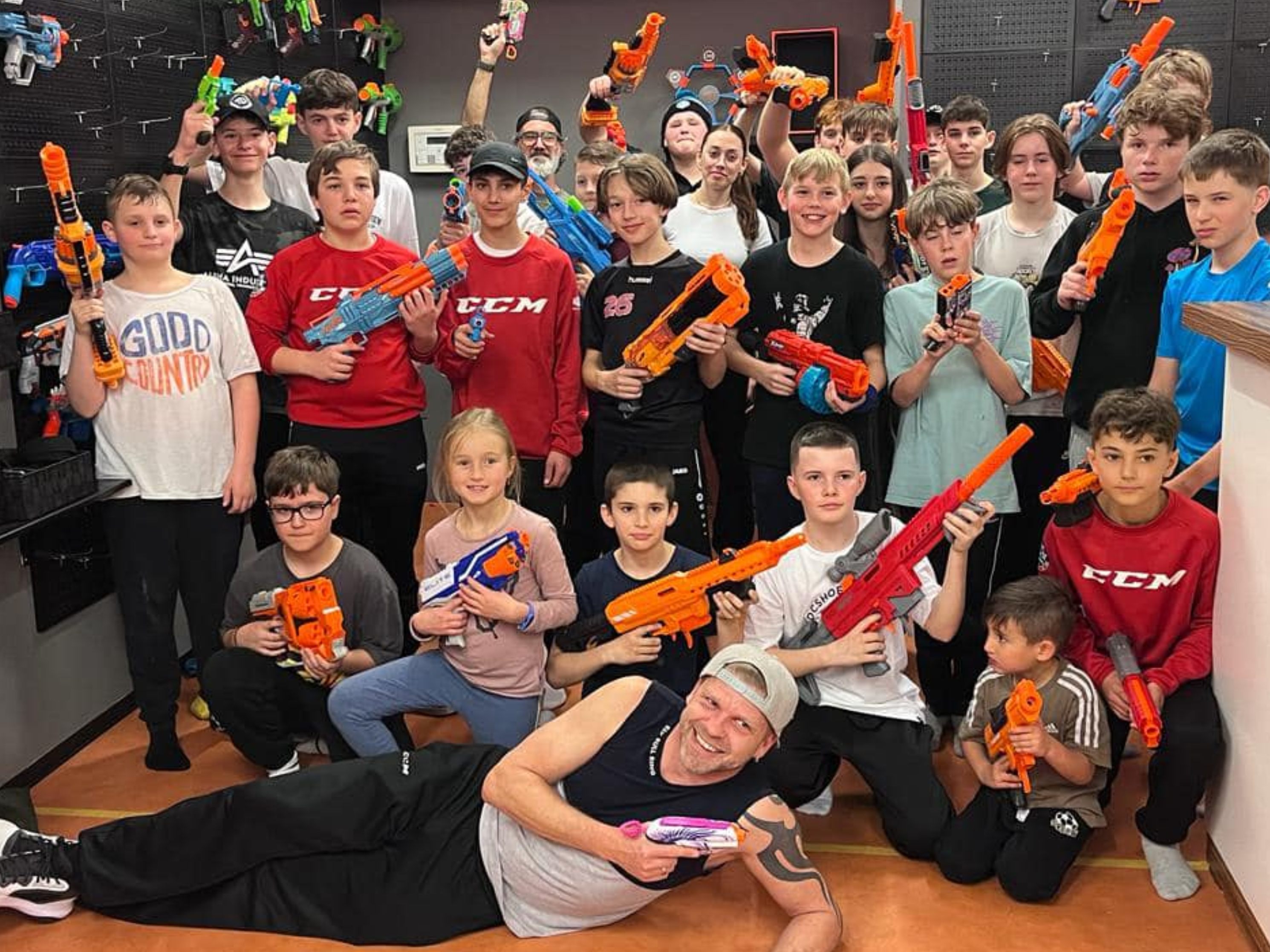 Die Rankler Hockey-Youngsters bewiesen auch in der Blaster Arena ihre Treffsicherheit Die Rankler Hockey-Youngsters bewiesen auch in der Blaster Arena ihre Treffsicherheit