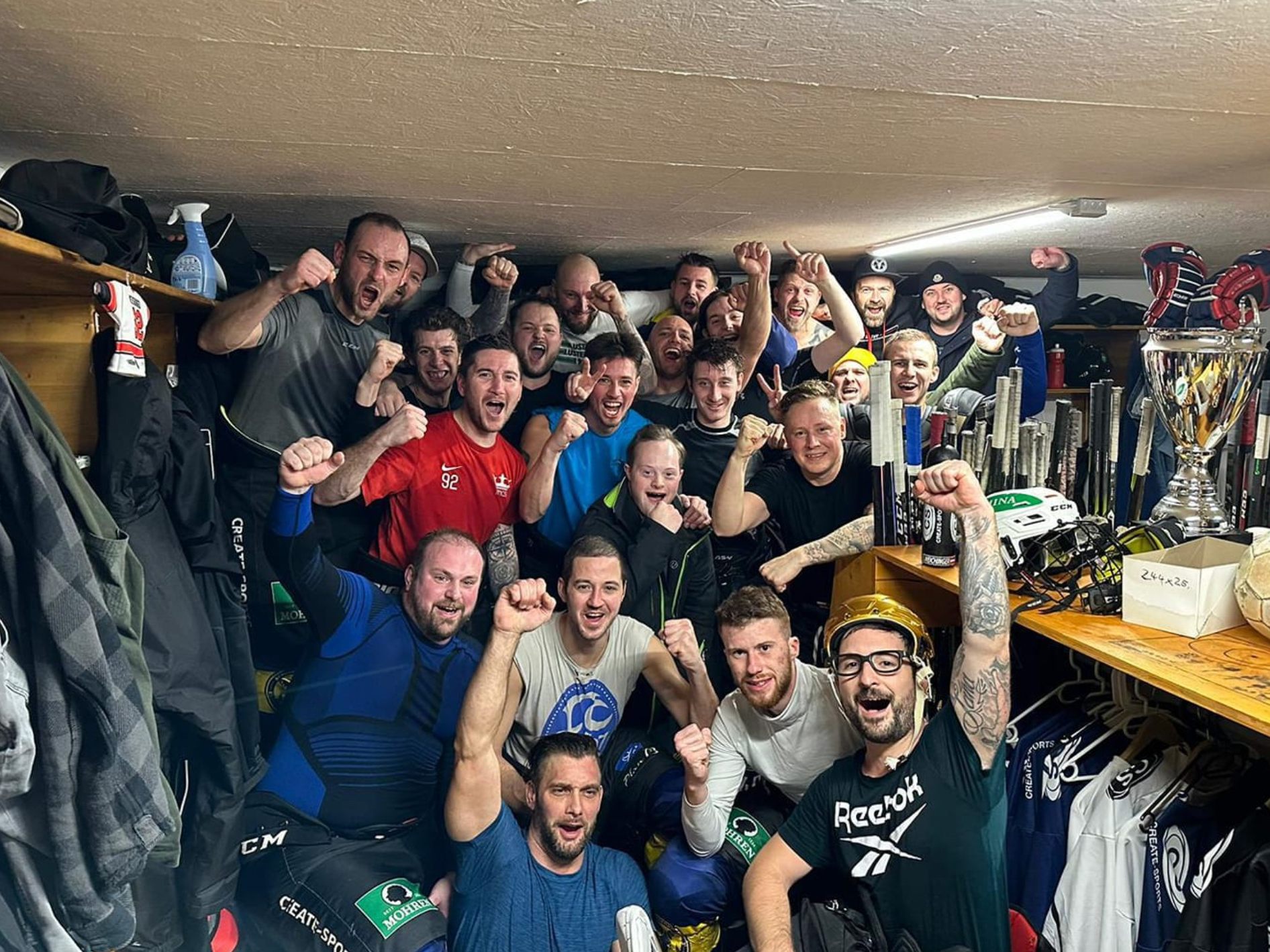 Das Emser VEHL3-Team will die Saison mit dem Meistertitel krönen
