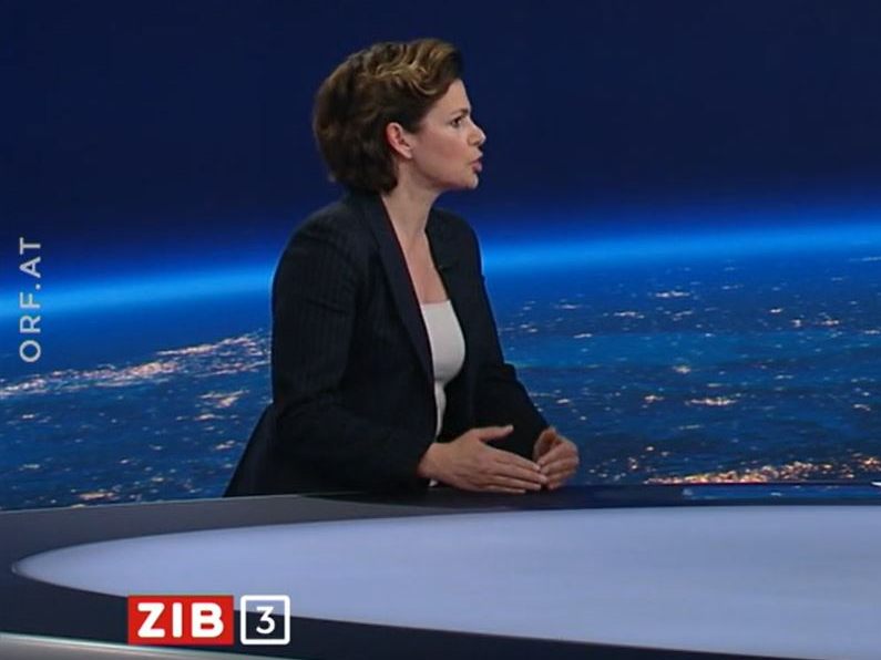 Pamela Rendi-Wagner in der ZiB2. Pamela Rendi-Wagner in der ZiB2.