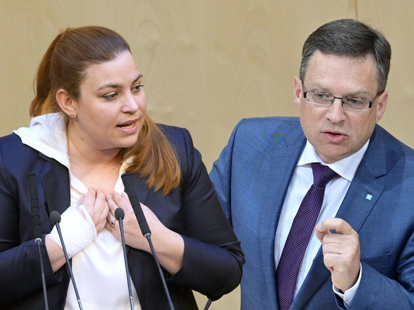 Dicke Luft innerhalb der Koalition gesorgt